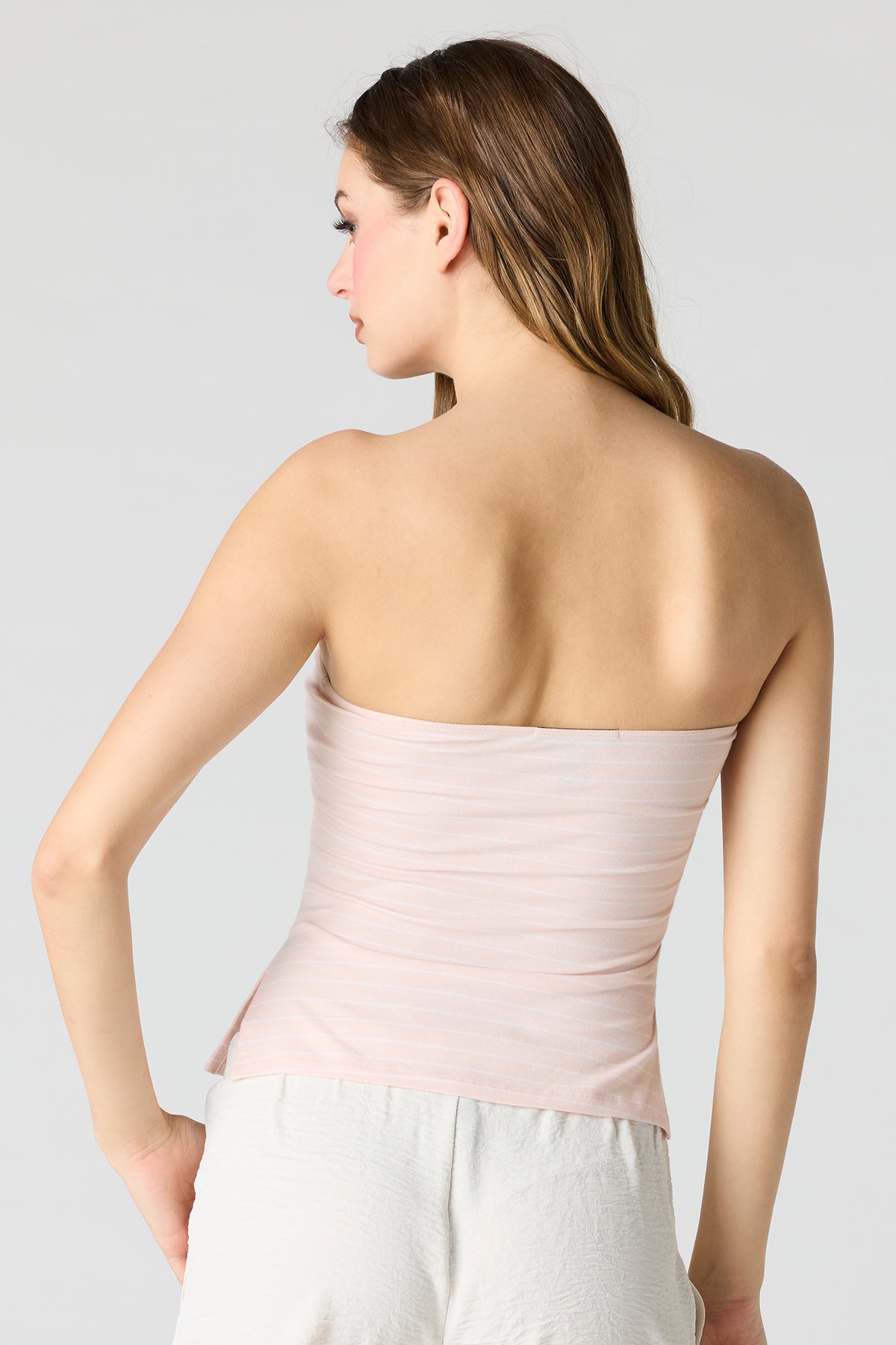 Alt View 14. Soft Contour Classic Tube Top - Ivory