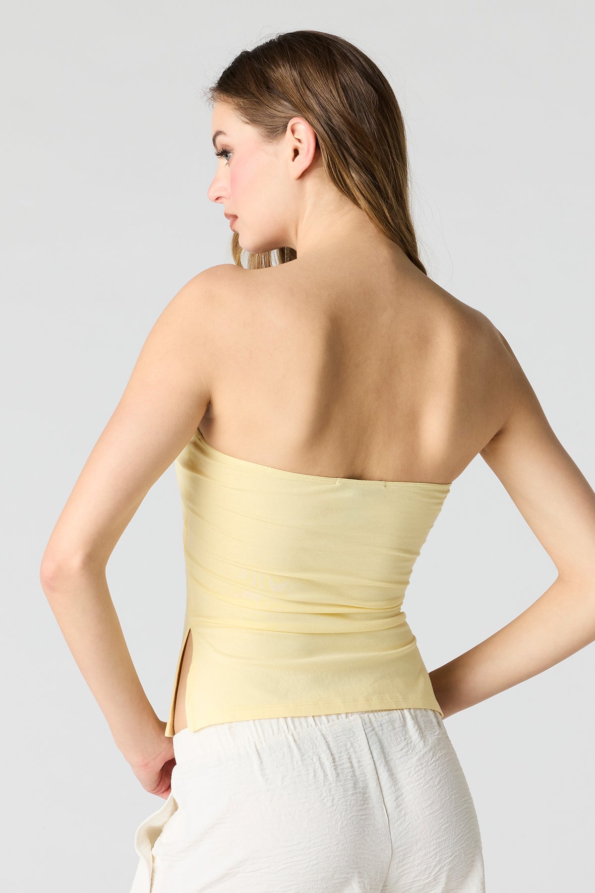 Alt View 17. Soft Contour Classic Tube Top - Ivory