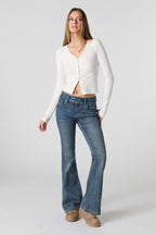 Low Rise Flare Vintage Dark Jean