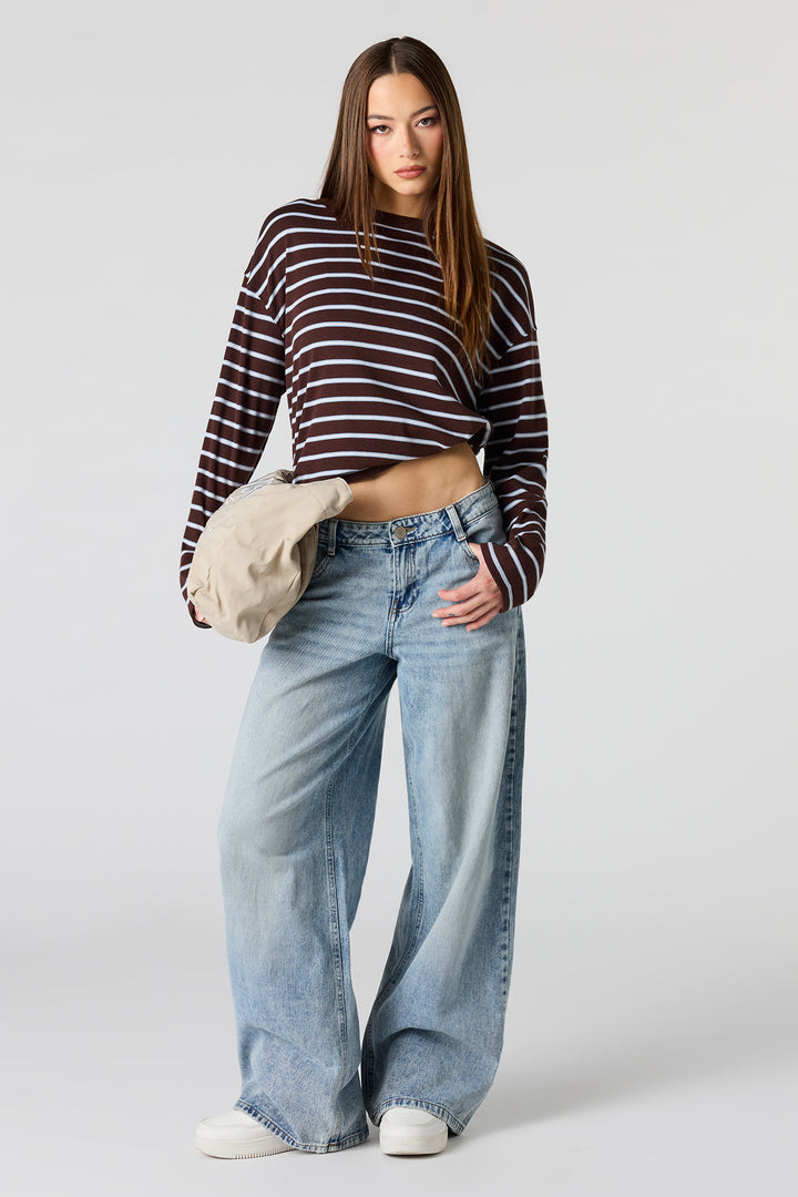 Low Rise Super Baggy Light Jean