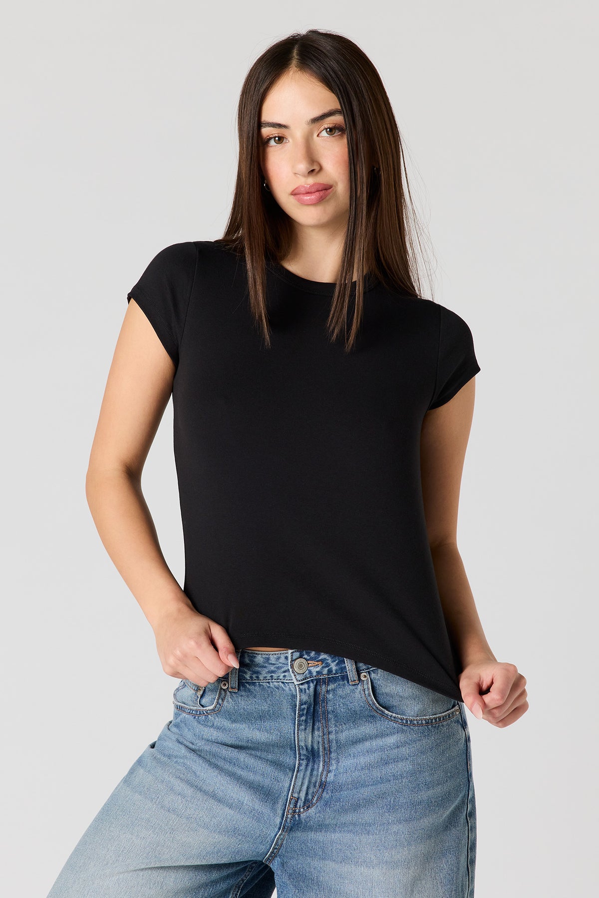 Classic Crew Neck T-Shirt - Black