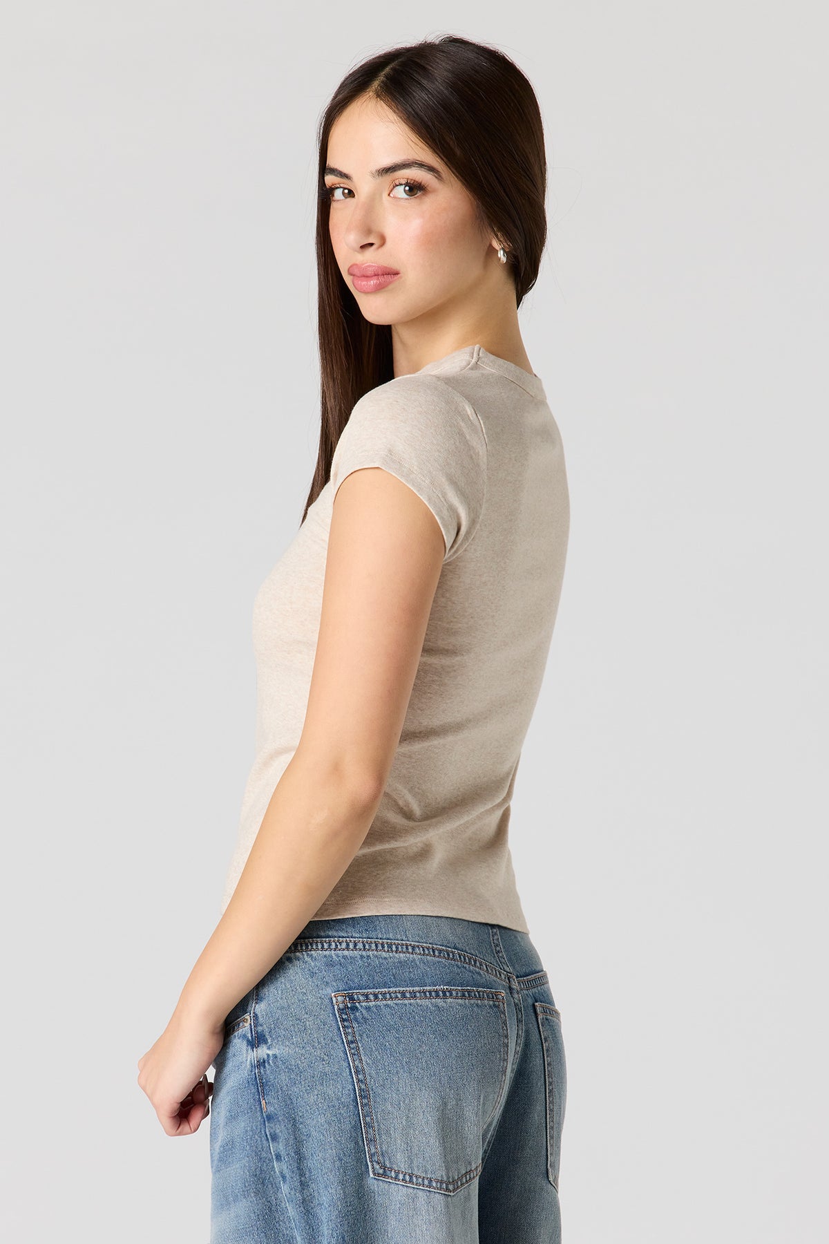 Vue alternative 2. T-shirt ras du cou classique