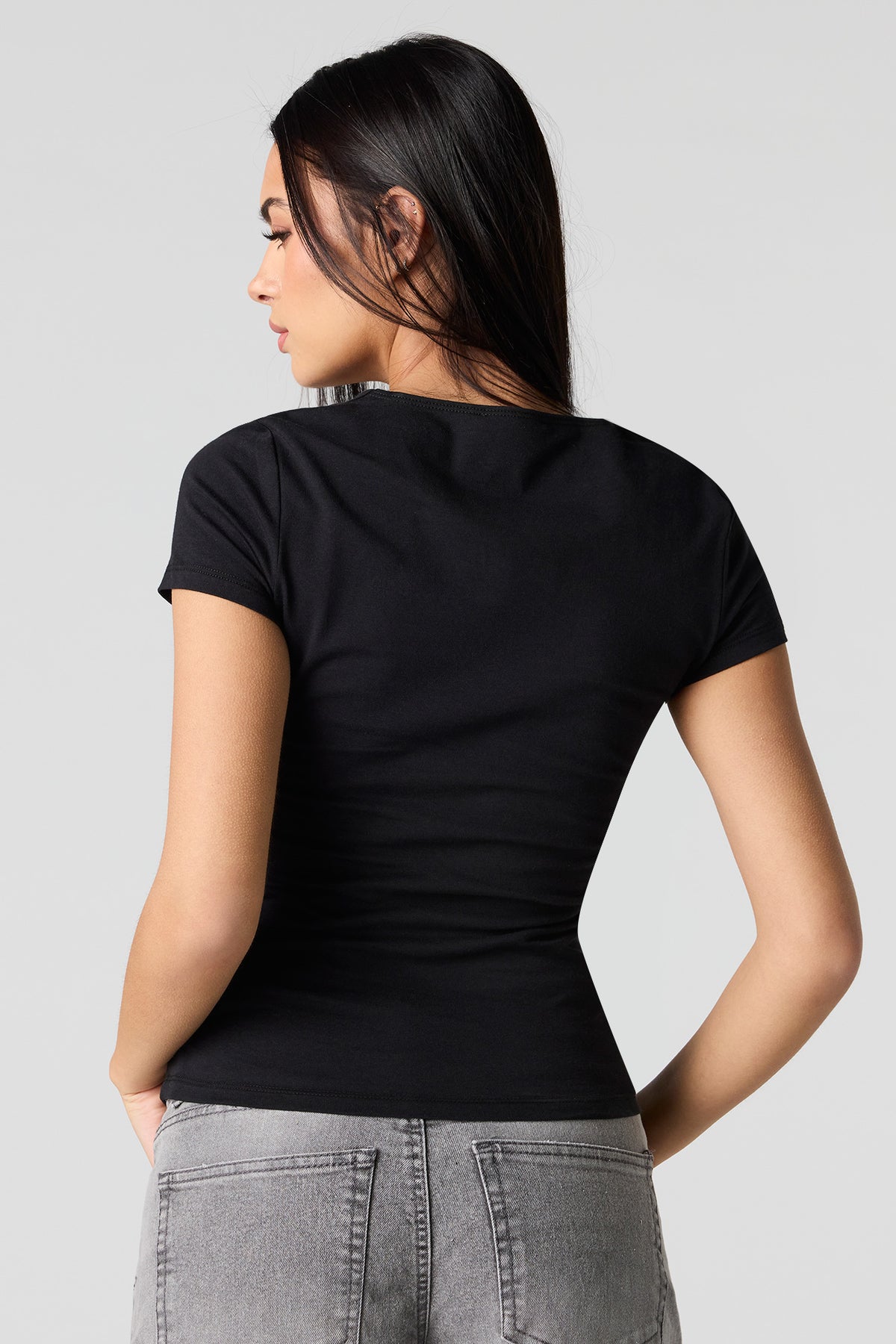 Vue alternative 5. T-shirt profilé classique