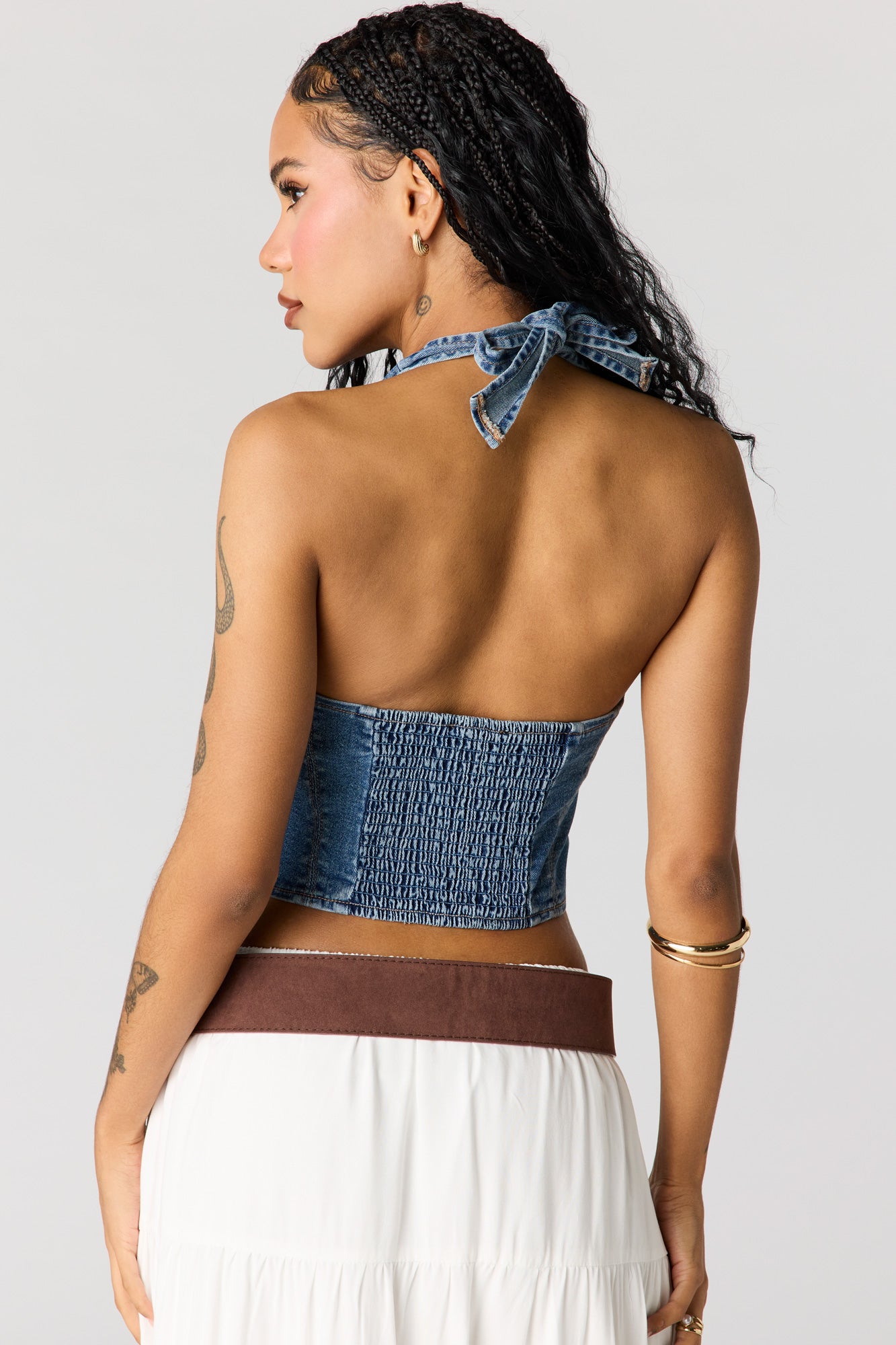 Denim Bustier Top – Urban Planet