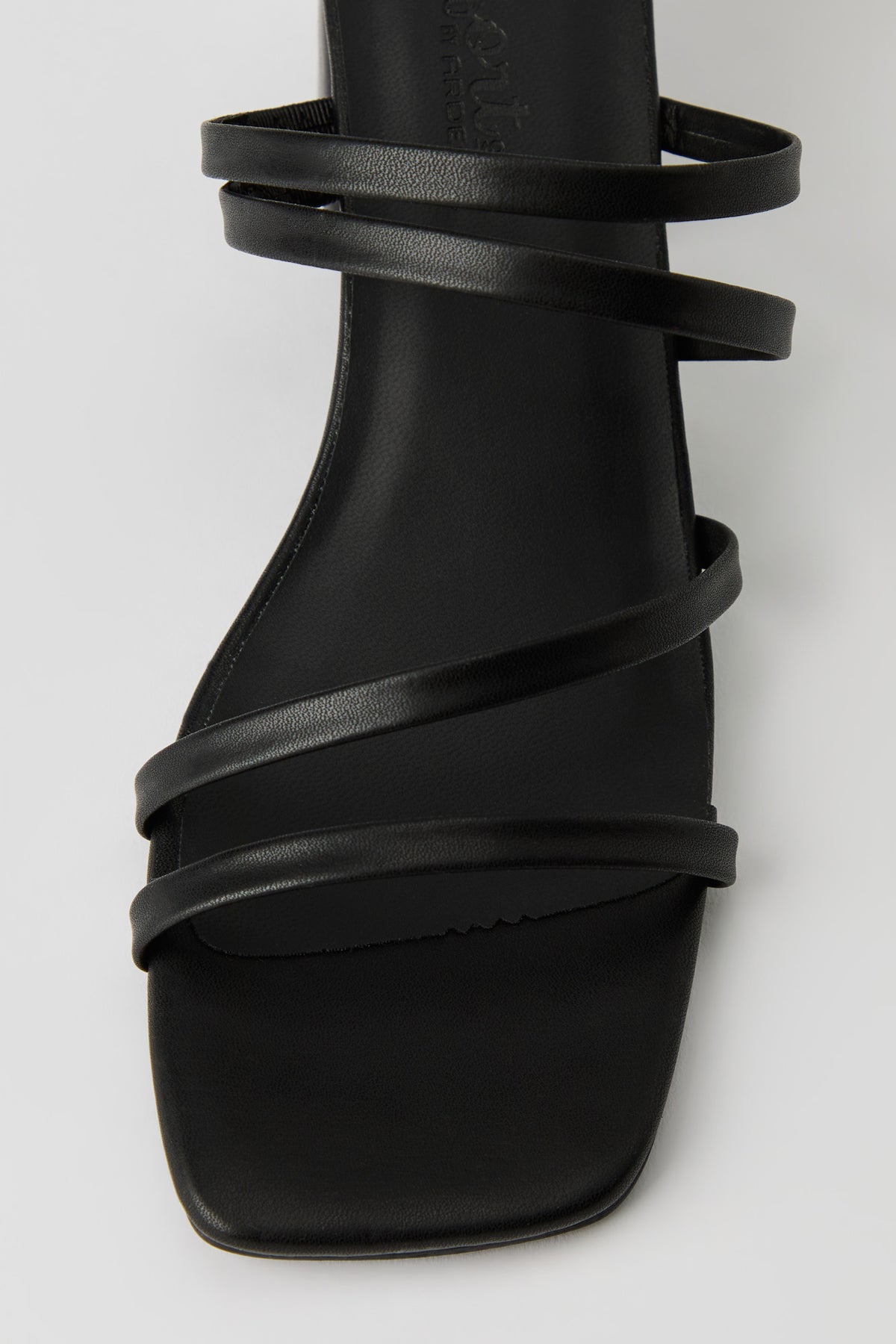 Alt View 3. Strappy Heeled Sandal - Black