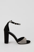 Rhinestone Ankle Band High Heel