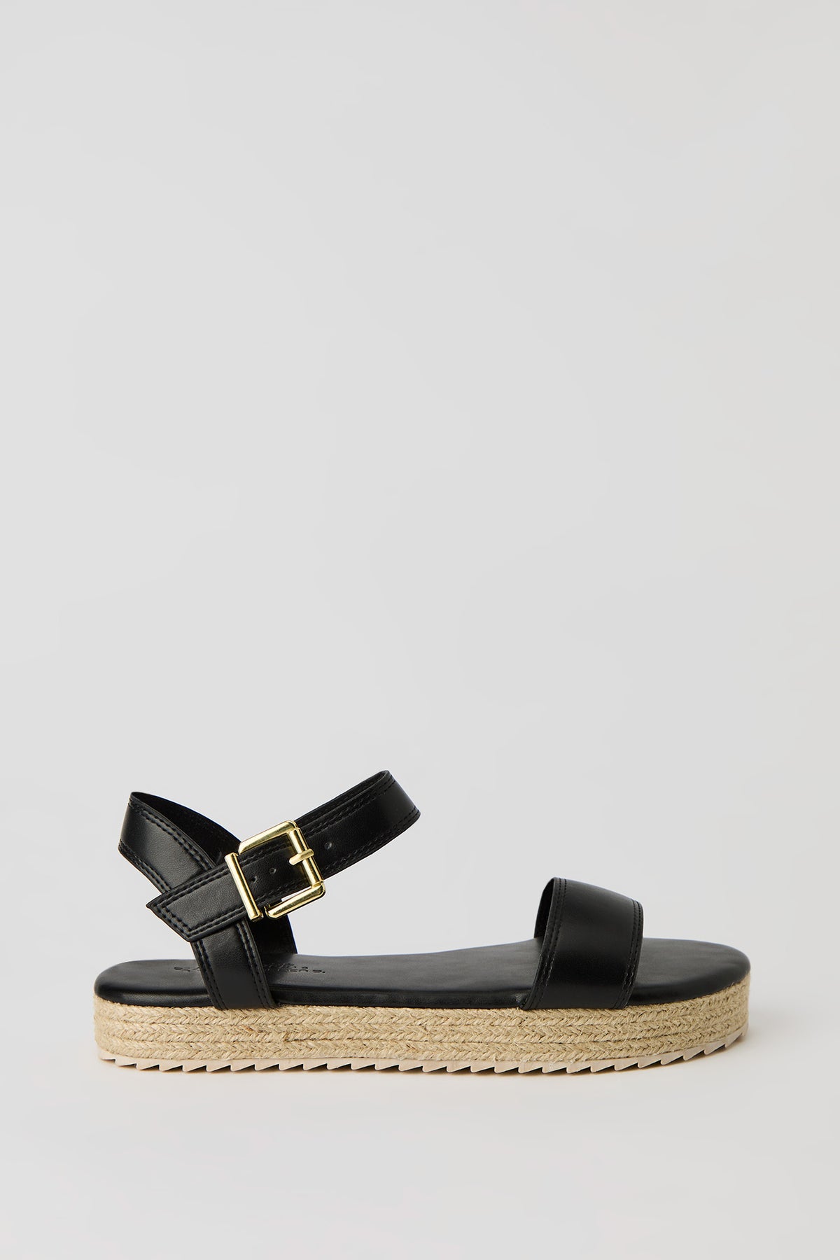 Sandales espadrilles à semelle plateforme