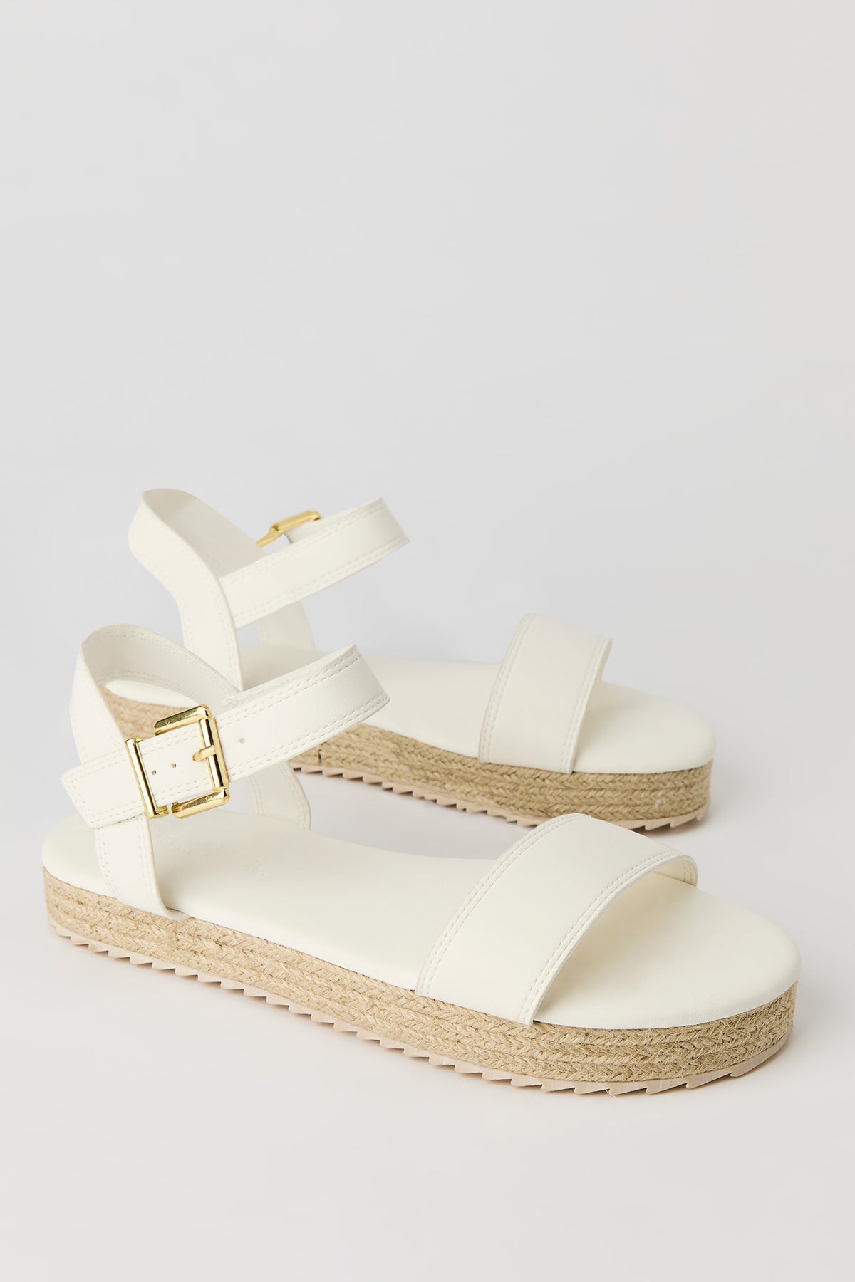 Vue alternative 2. Sandales espadrilles à semelle plateforme