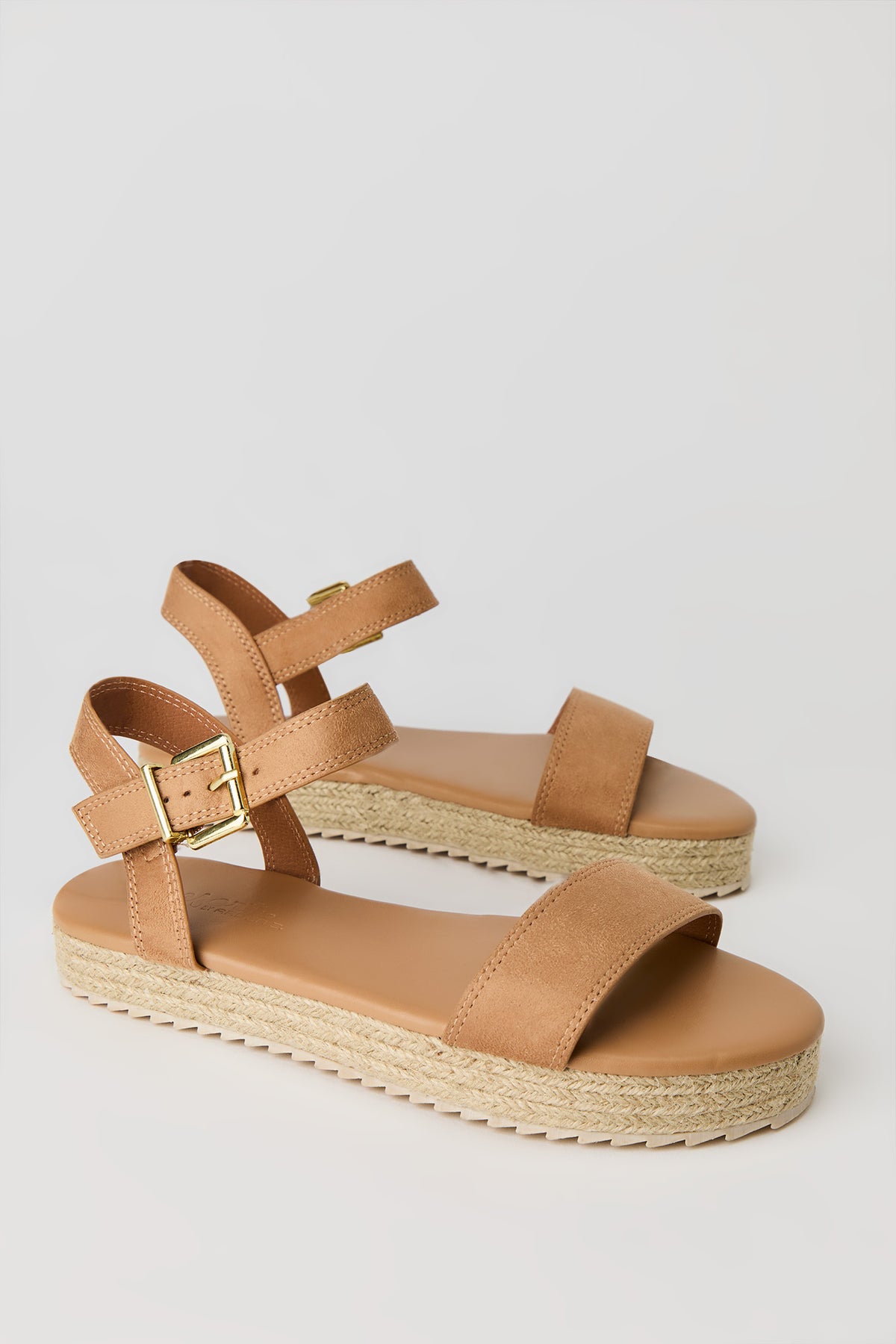 Vue alternative 2. Sandales espadrilles à semelle plateforme