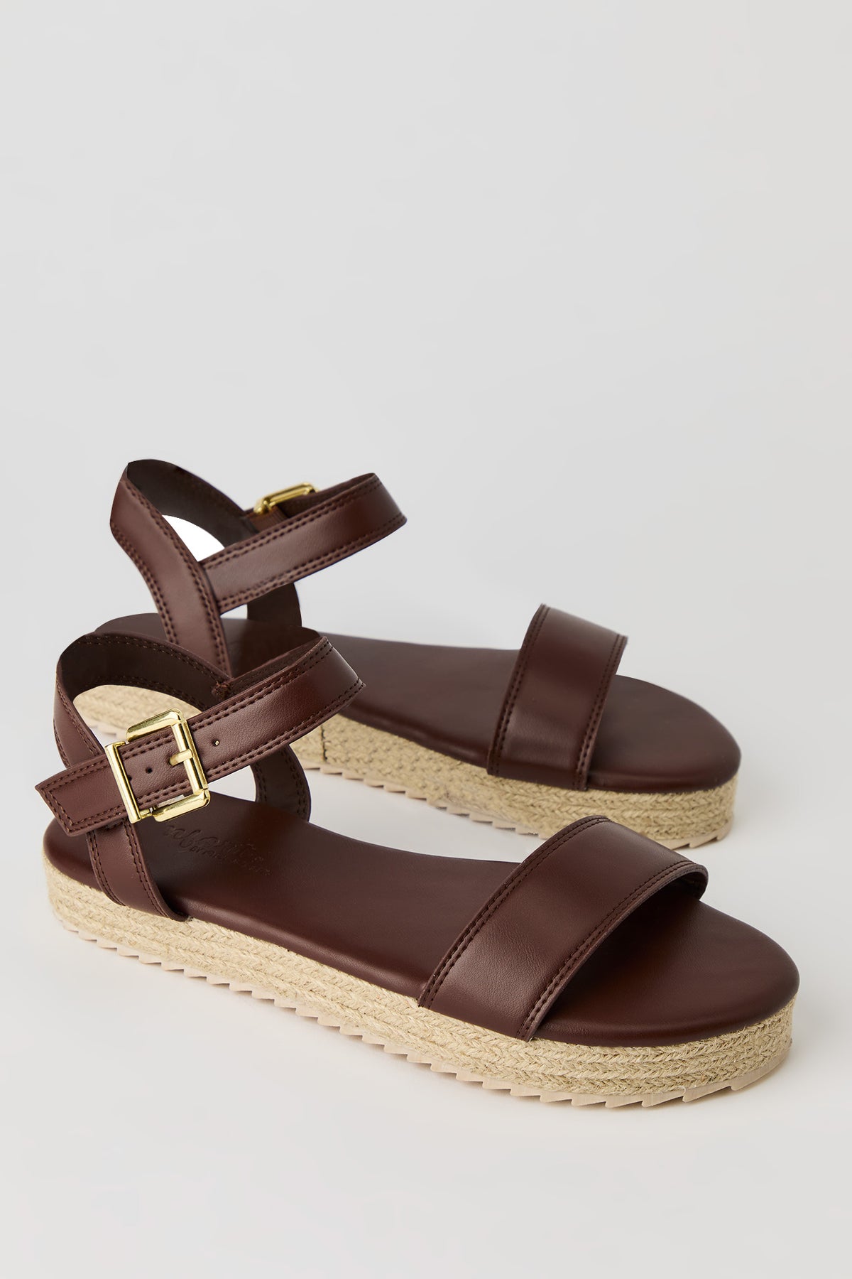 Vue alternative 2. Sandales espadrilles à semelle plateforme