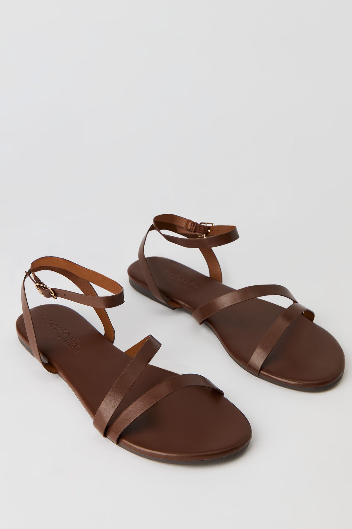 Alt View 2. Strappy Sandal - Brown