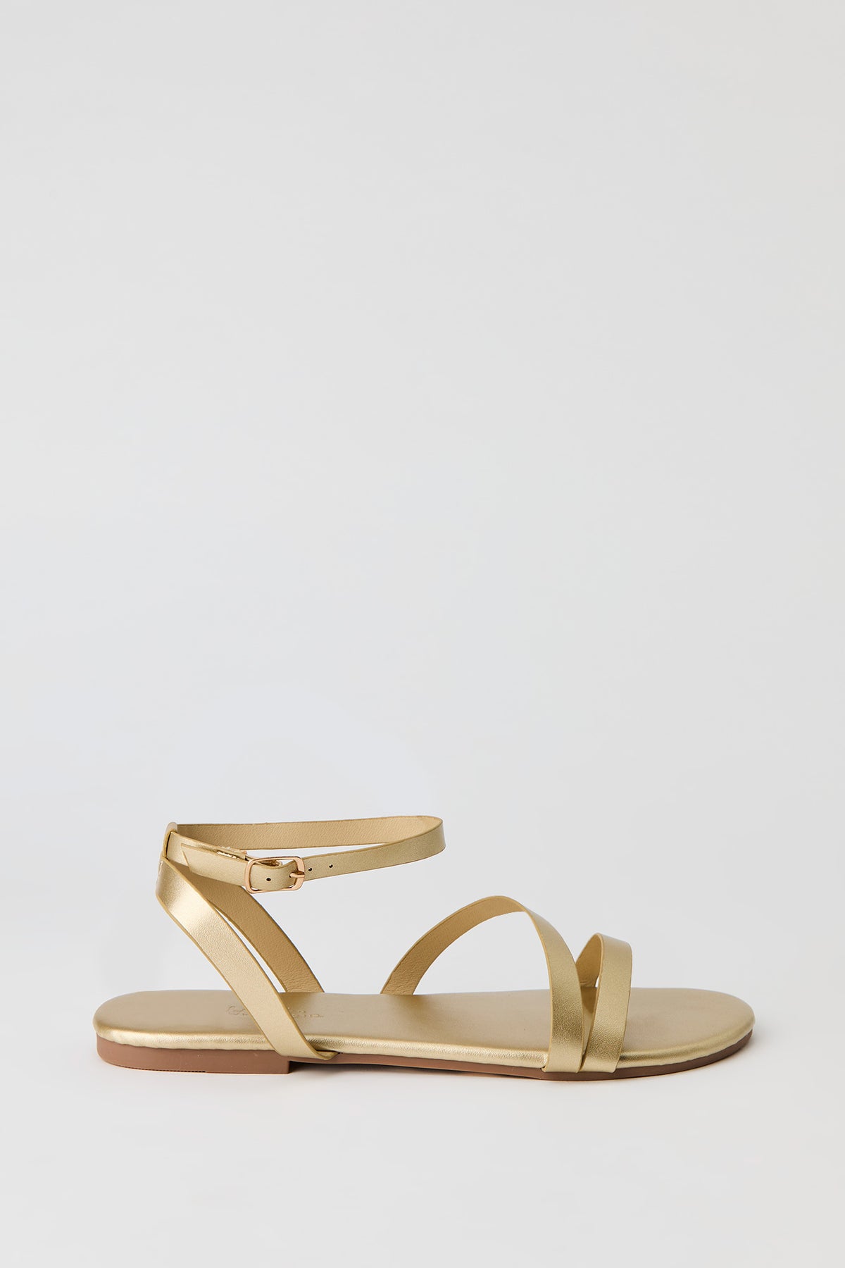 Strappy Sandal - Gold