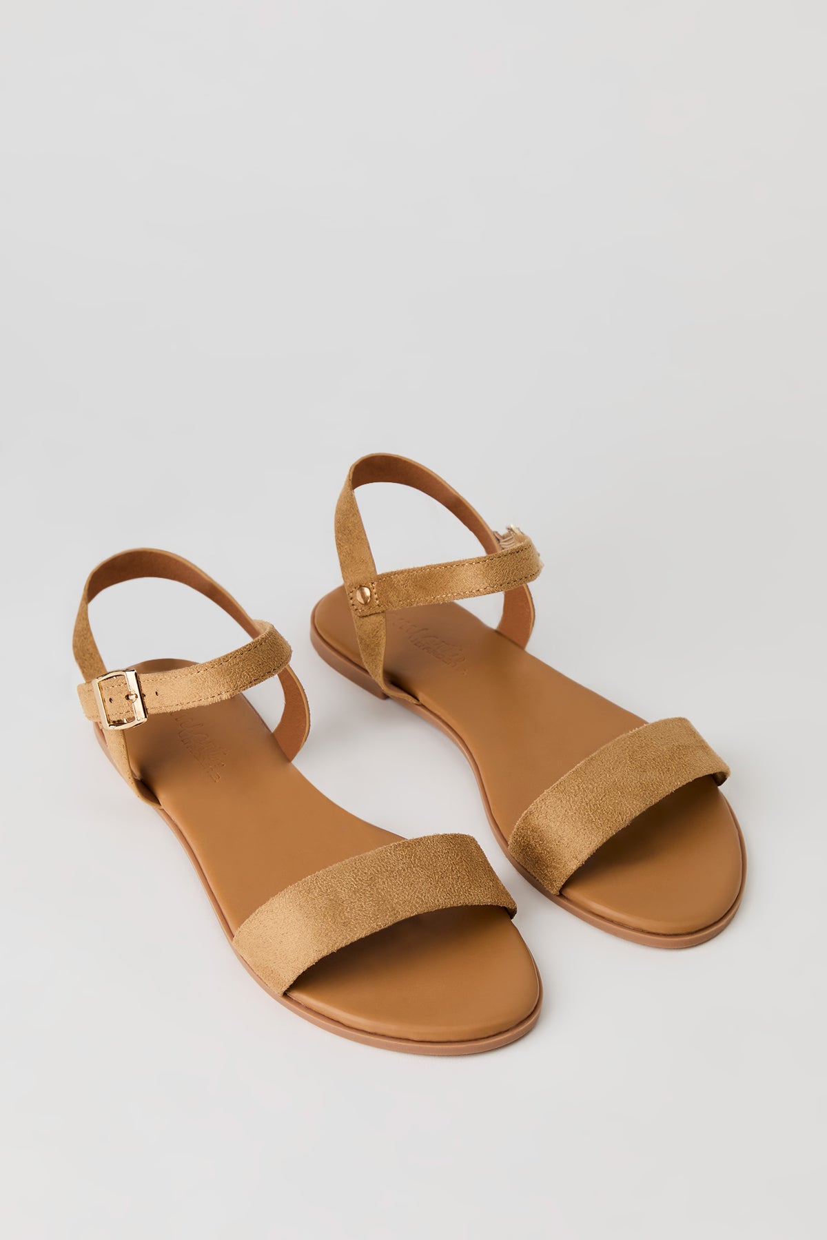 Alt View 2. Ankle Strap Sandal - Natural