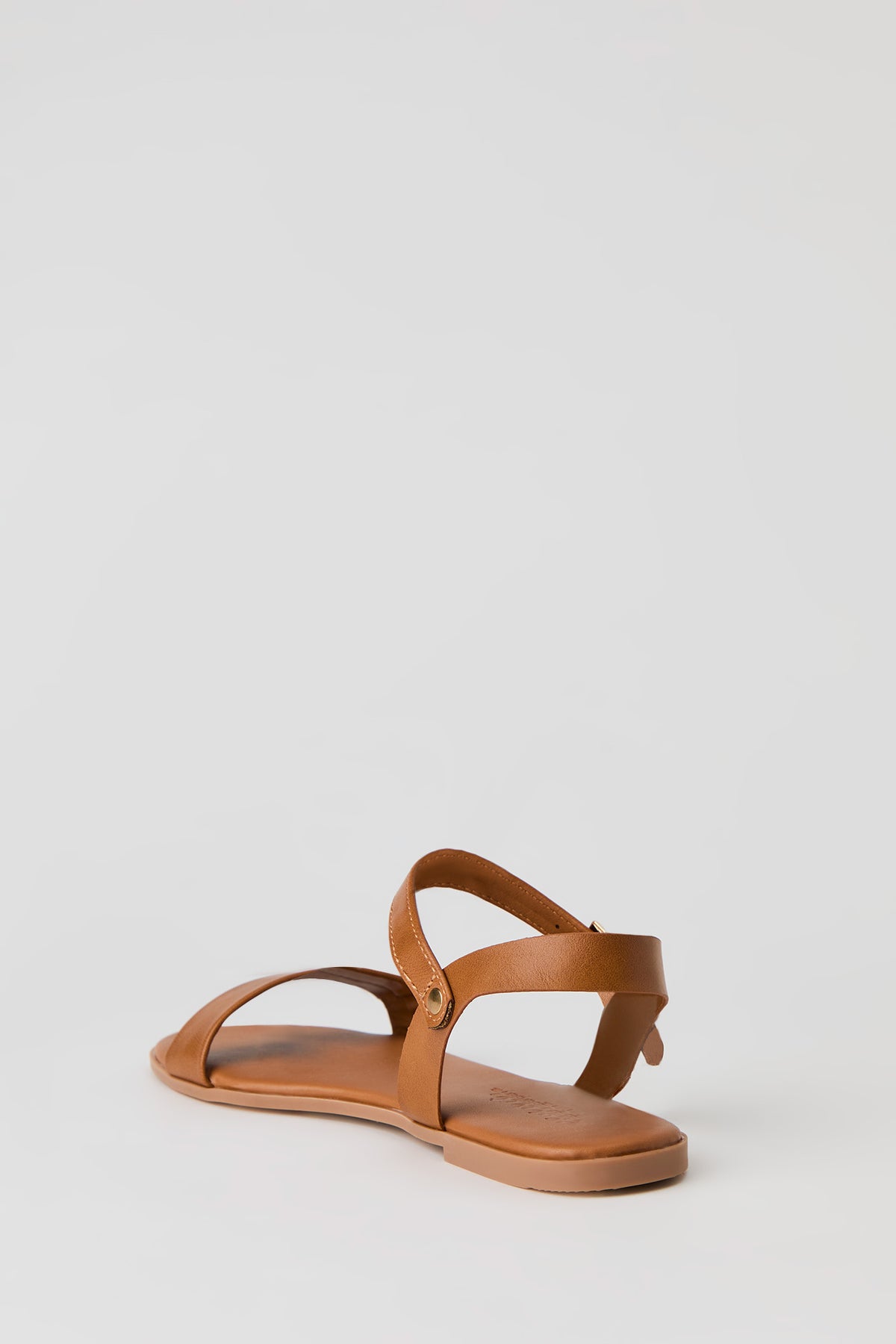 Alt View 4. Ankle Strap Sandal - Camel