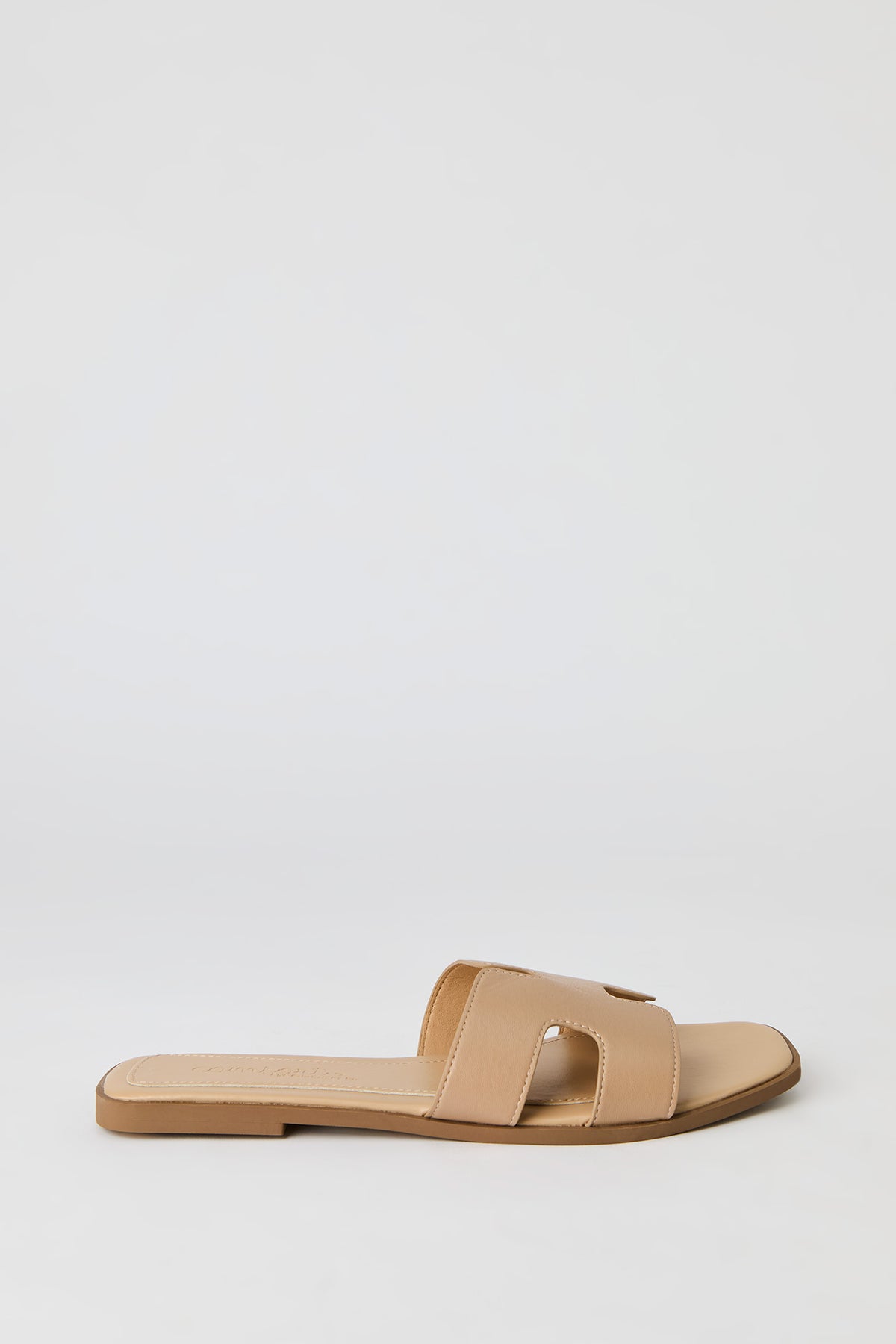 Sandales avec lanière en H