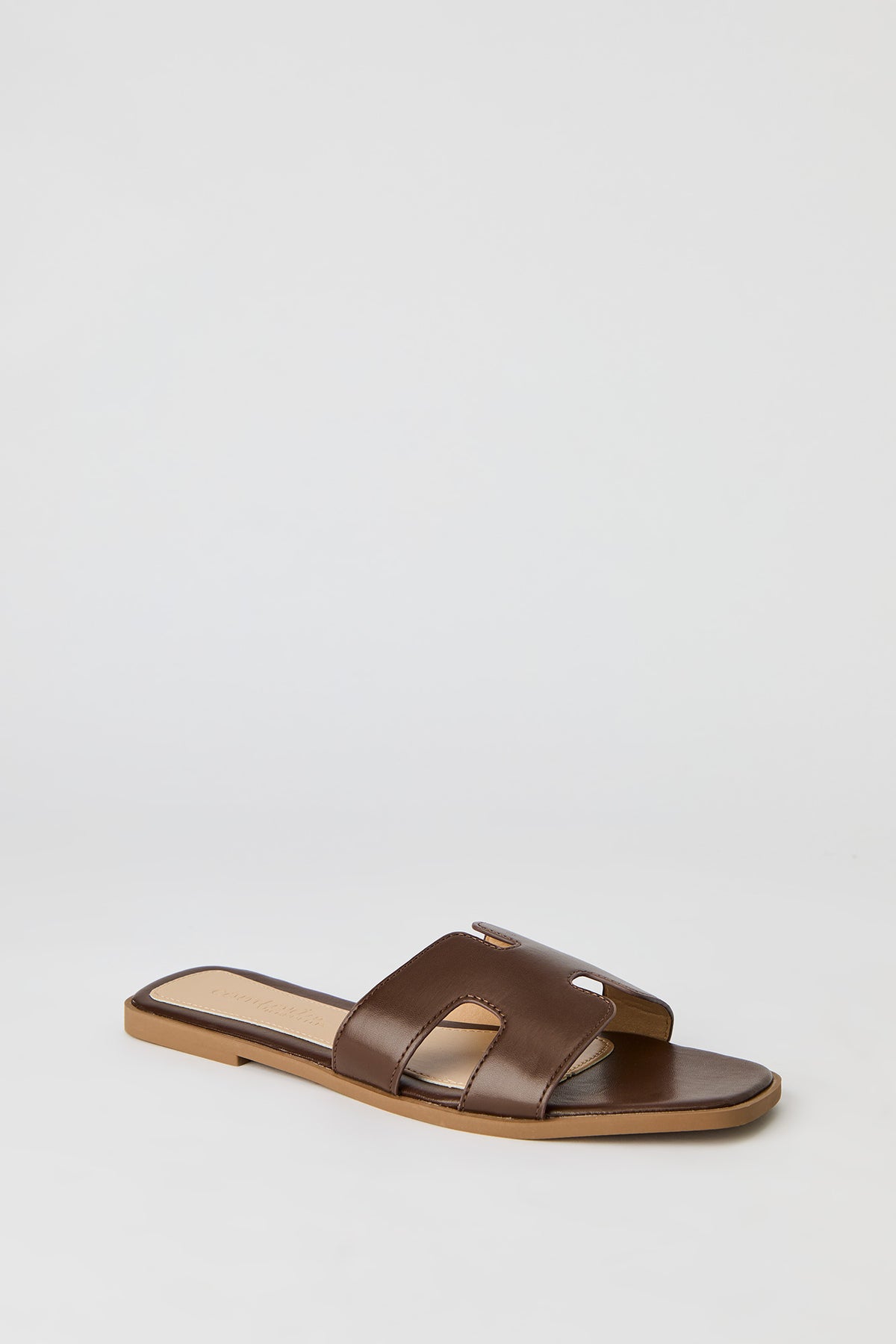 Alt View 2. H Band Sandal - Dark Brown
