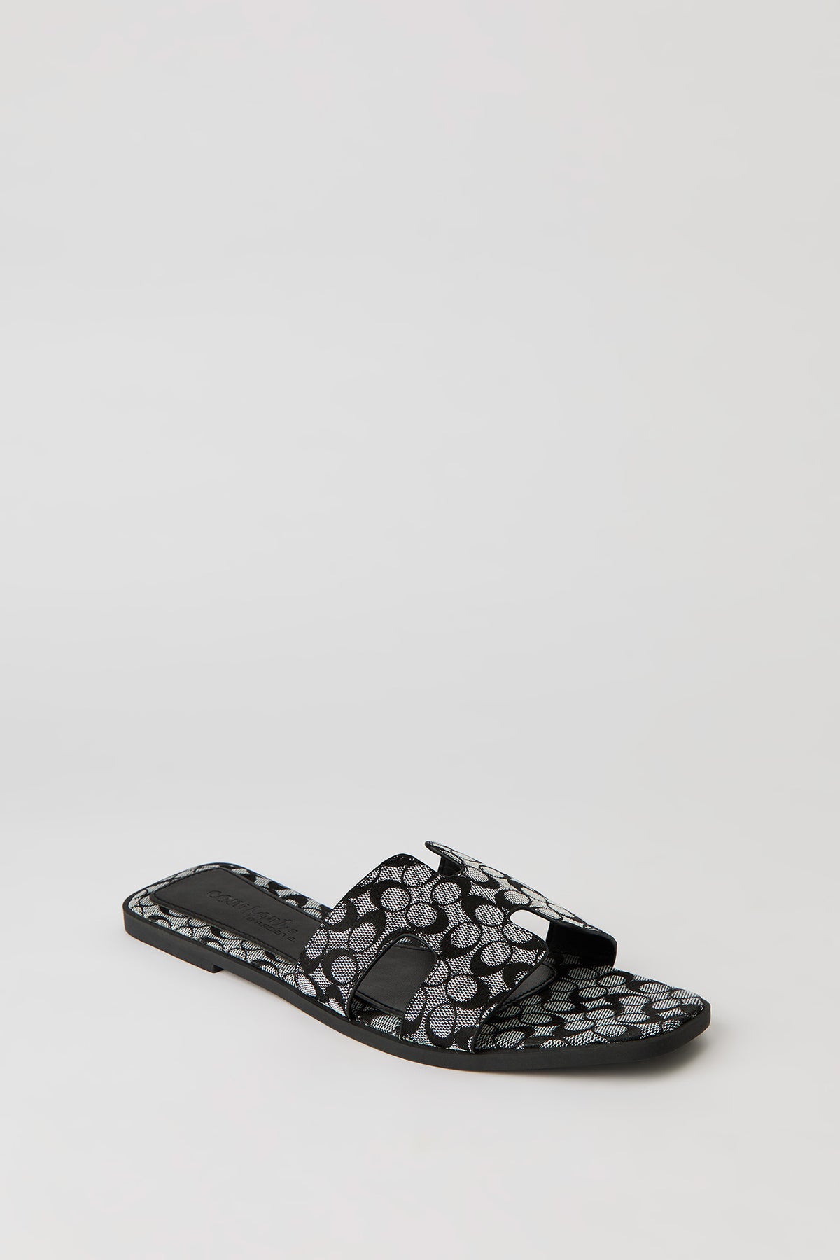 Alt View 2. H Band Sandal - Black