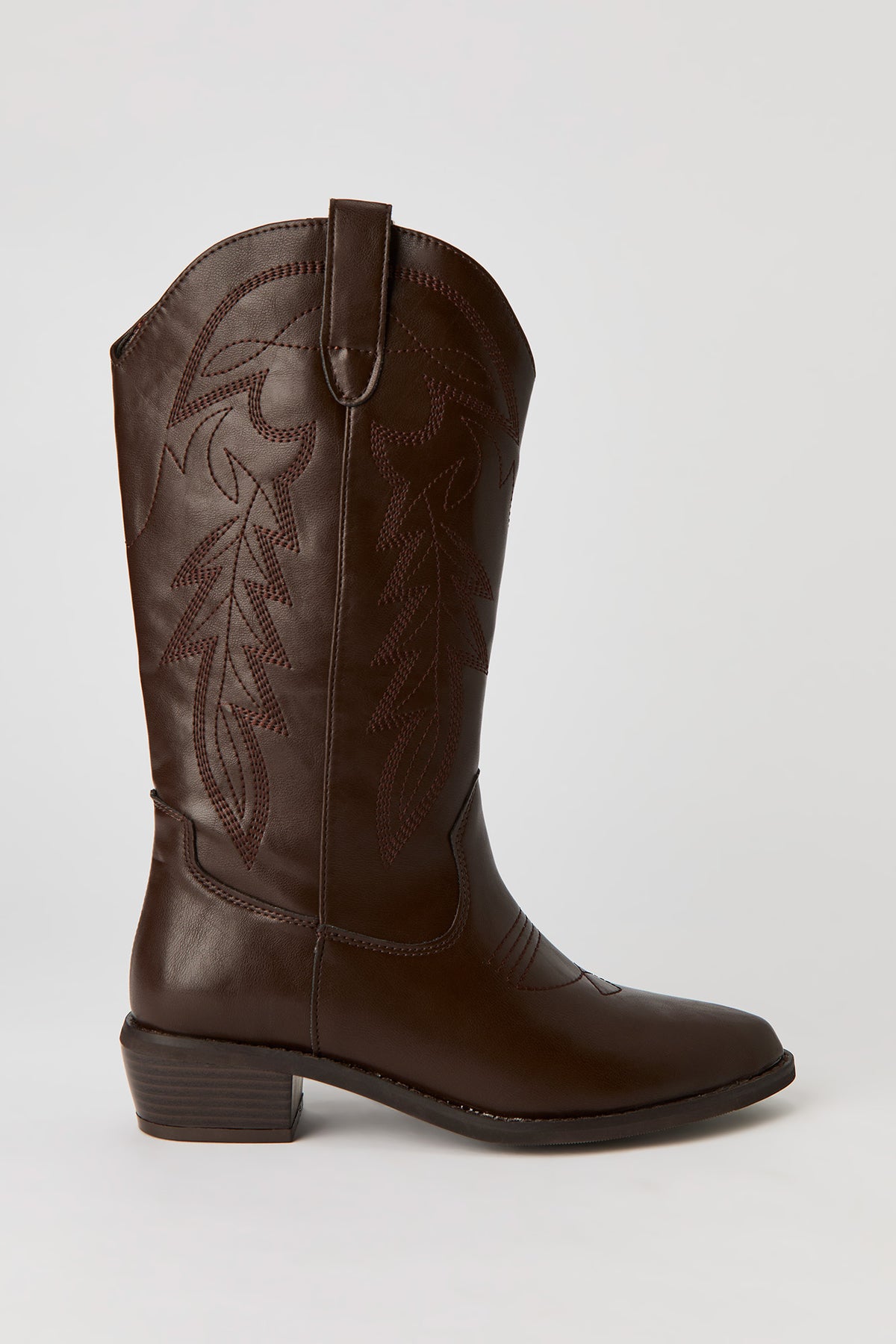 Cowboy Boot - Dark Brown