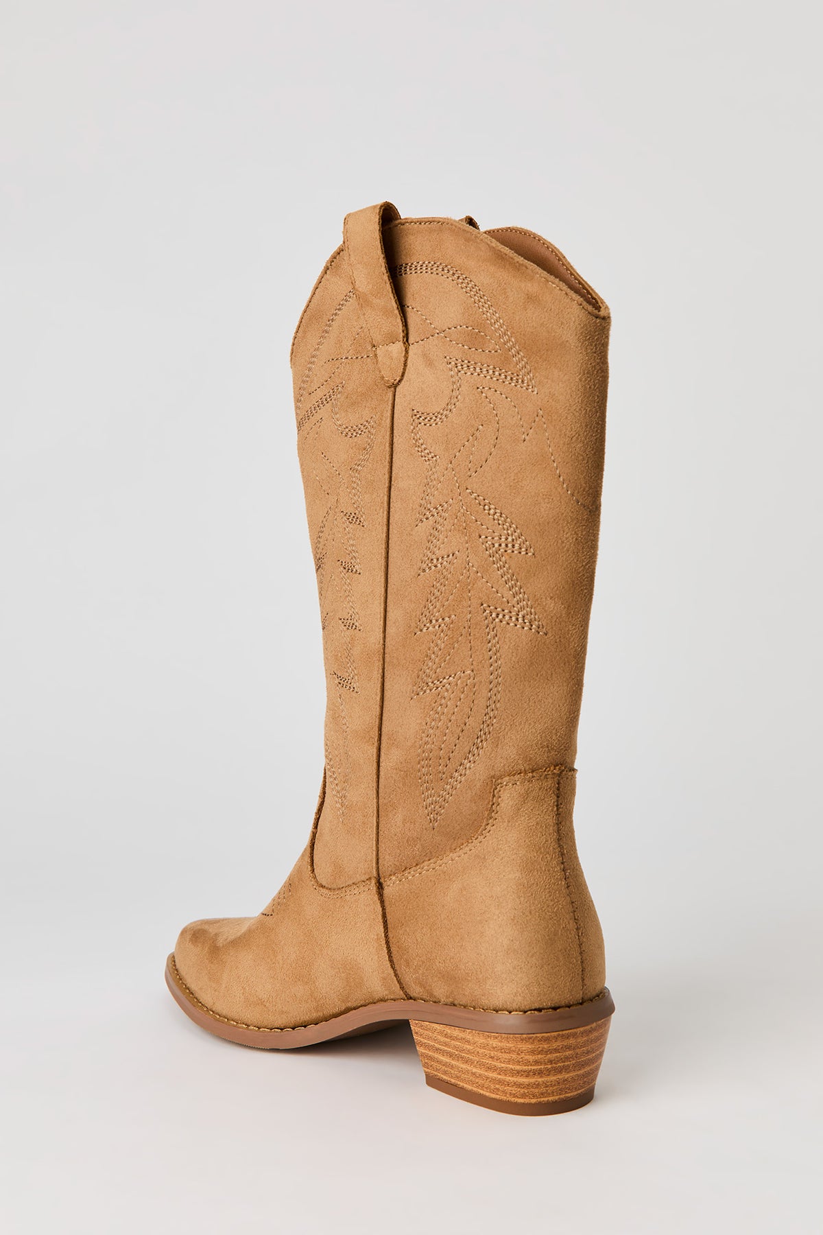 Alt View 3. Cowboy Boot - Tan
