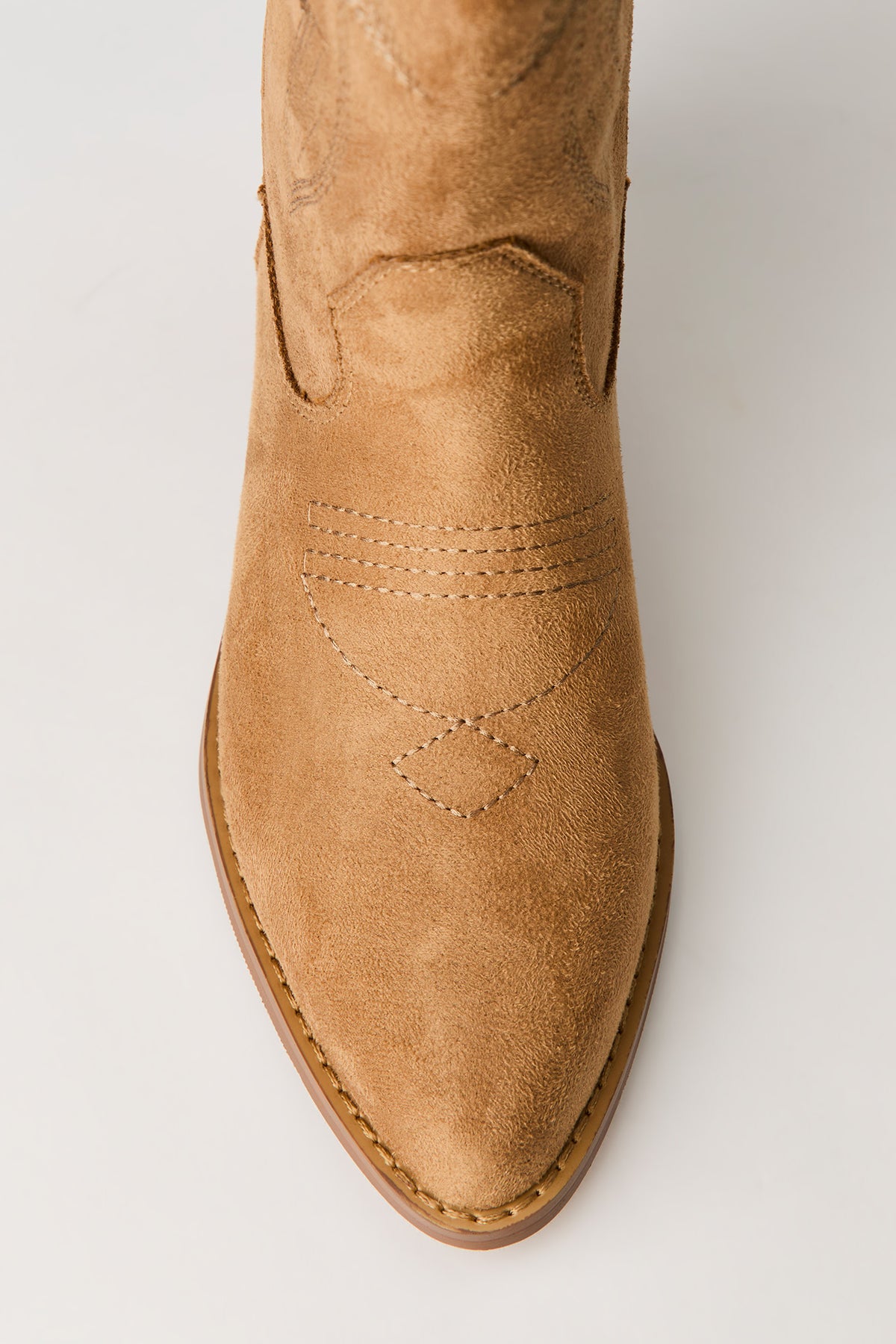 Alt View 4. Cowboy Boot - Tan