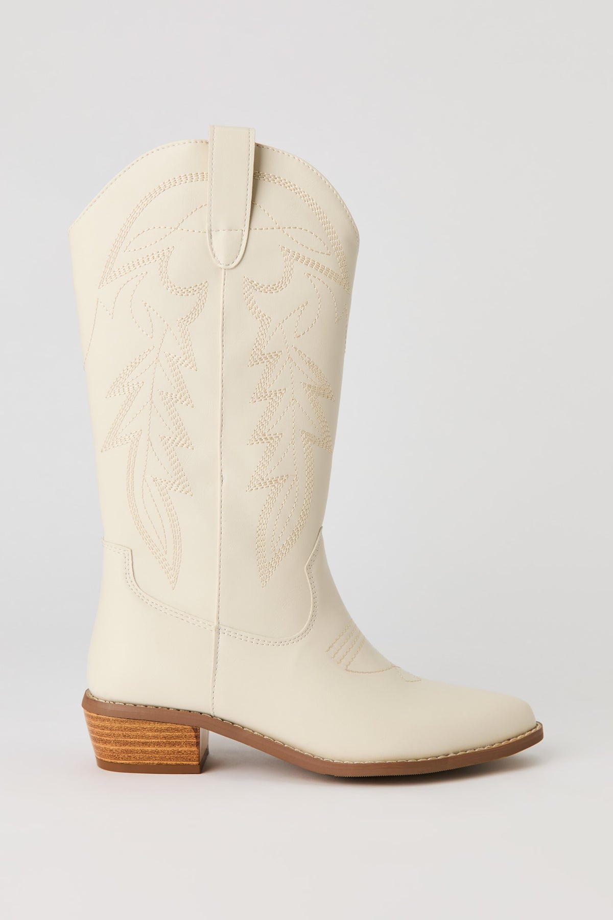 Cowboy Boot - Ivory