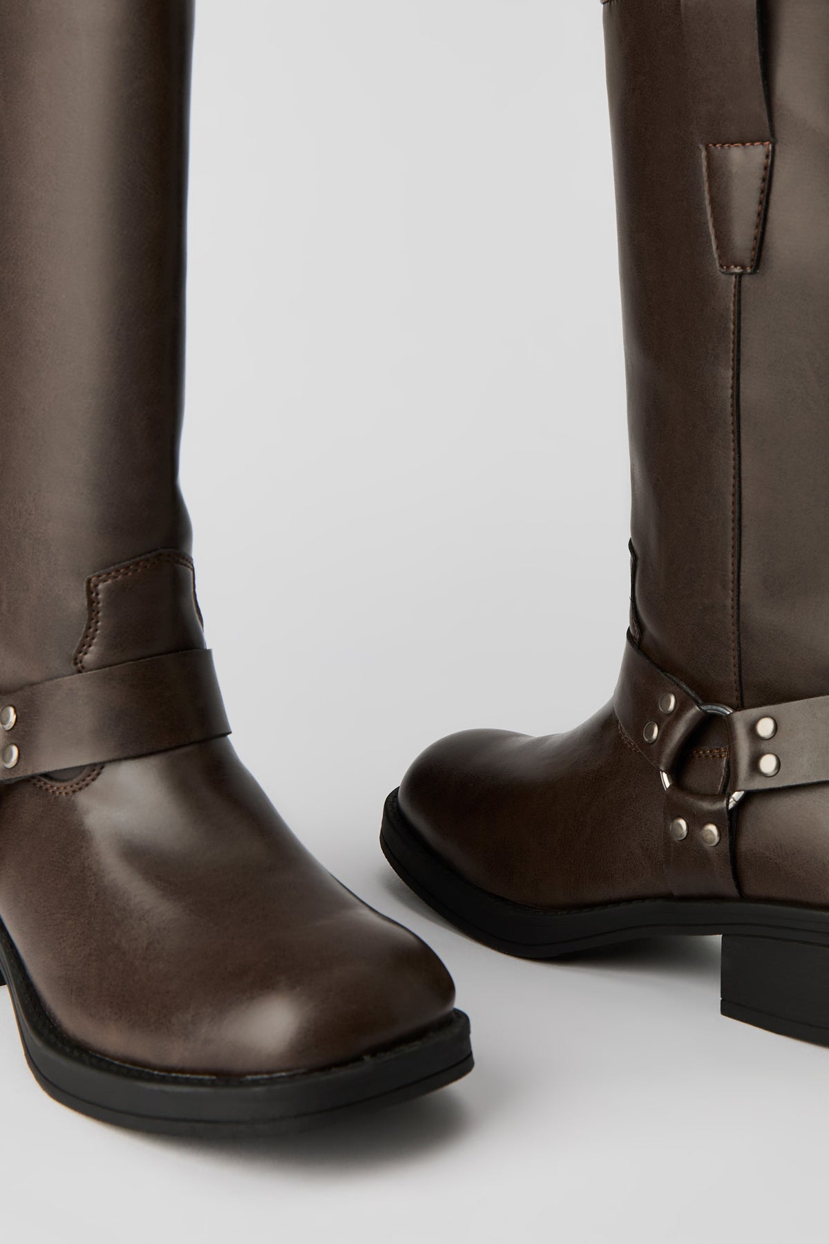 Alt View 5. Biker Boot - Camel