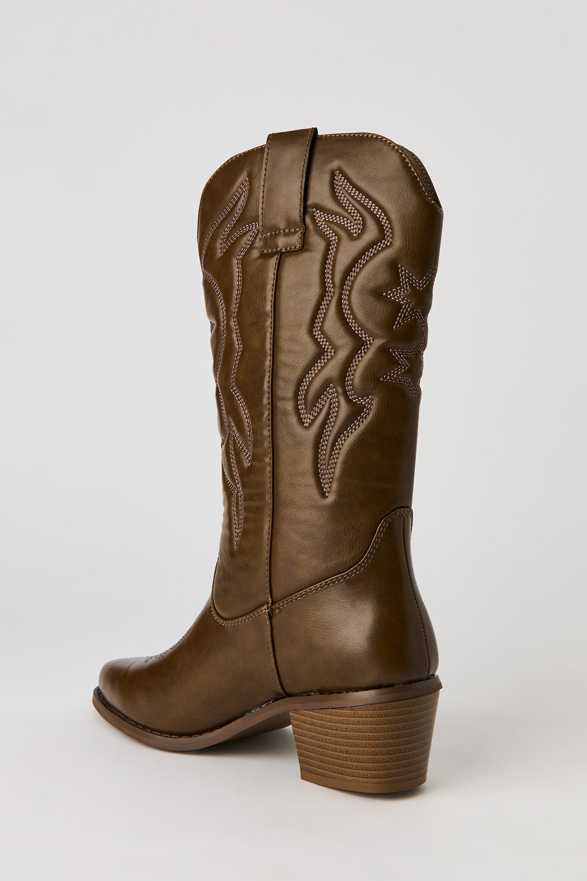 Vue alternative 3. Bottes de cow-boy en similicuir