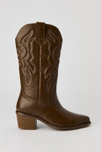 Bottes de cow-boy en similicuir