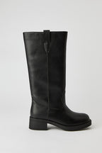 Faux Leather Calf Boot