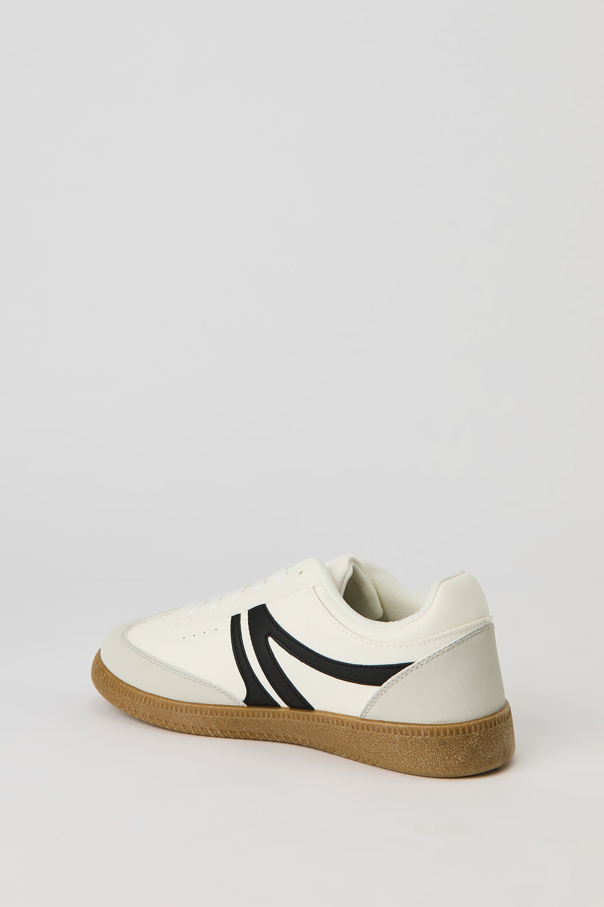 Alt View 3. Retro Sneaker - White