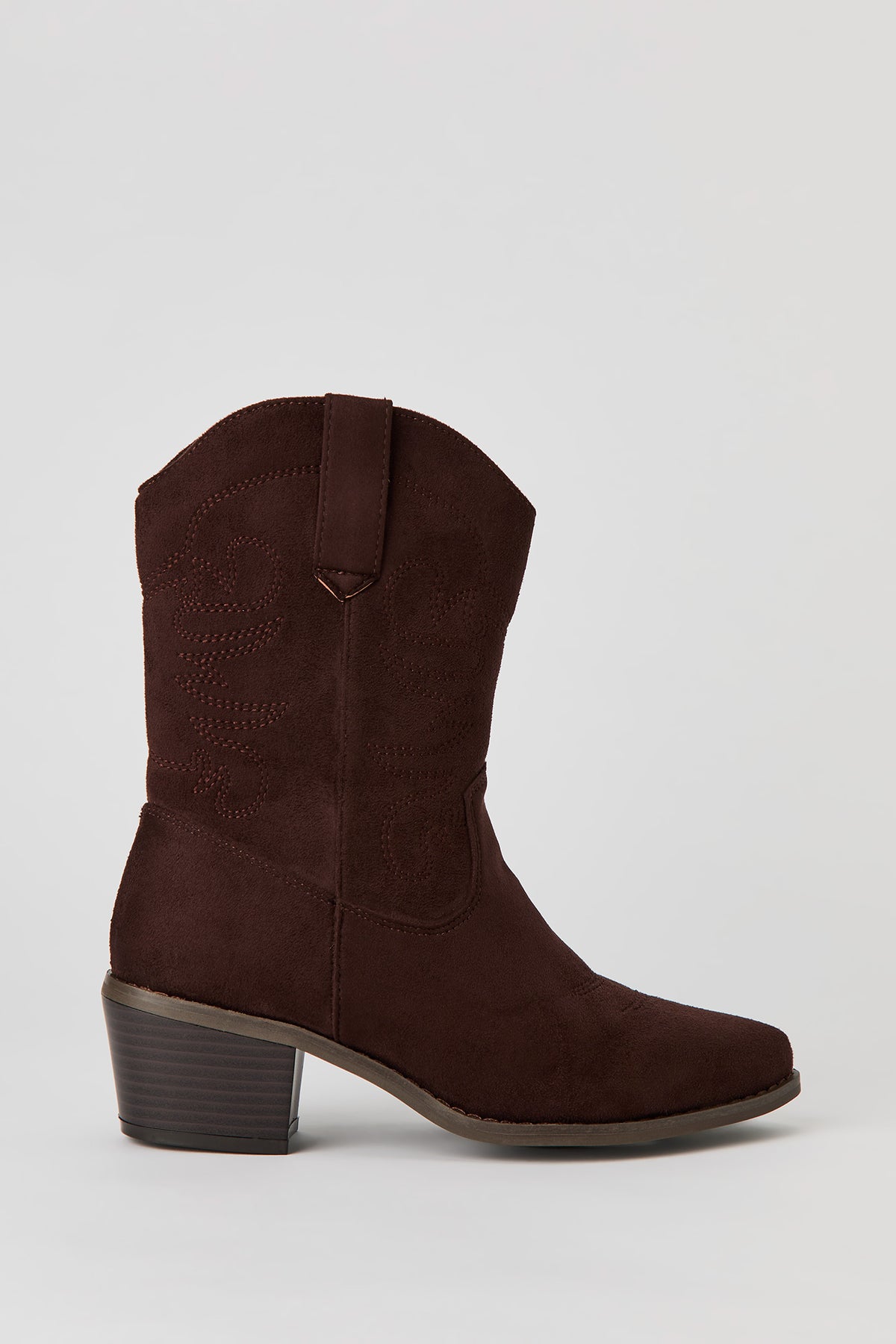 Bottes de cowboy à mi-mollet
