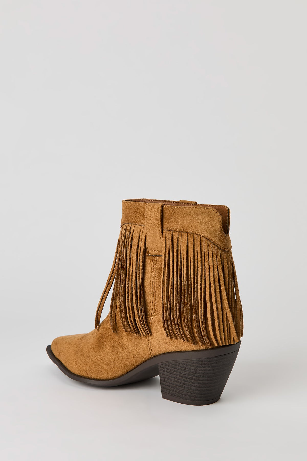 Vue alternative 3. Bottes de cow-boy aux chevilles avec franges