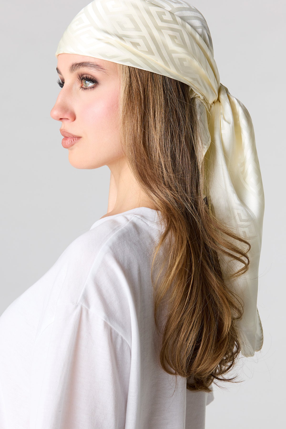 Écharpe en satin