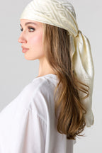 Écharpe en satin
