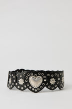 Western Heart Disc Belt