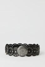 Ceinture avec disques western