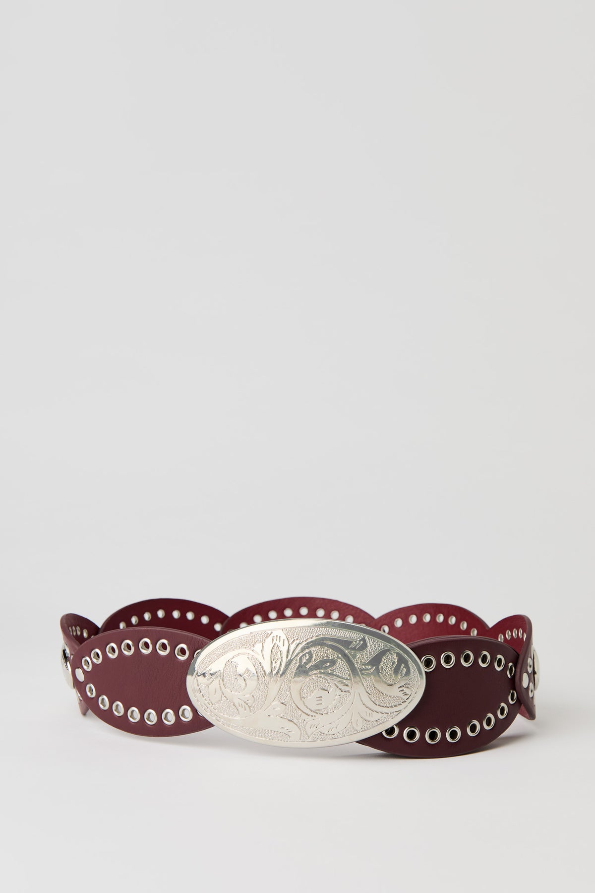 Ceinture western avec boucle ovale