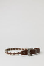 Faux Leather Engraved Western Belt