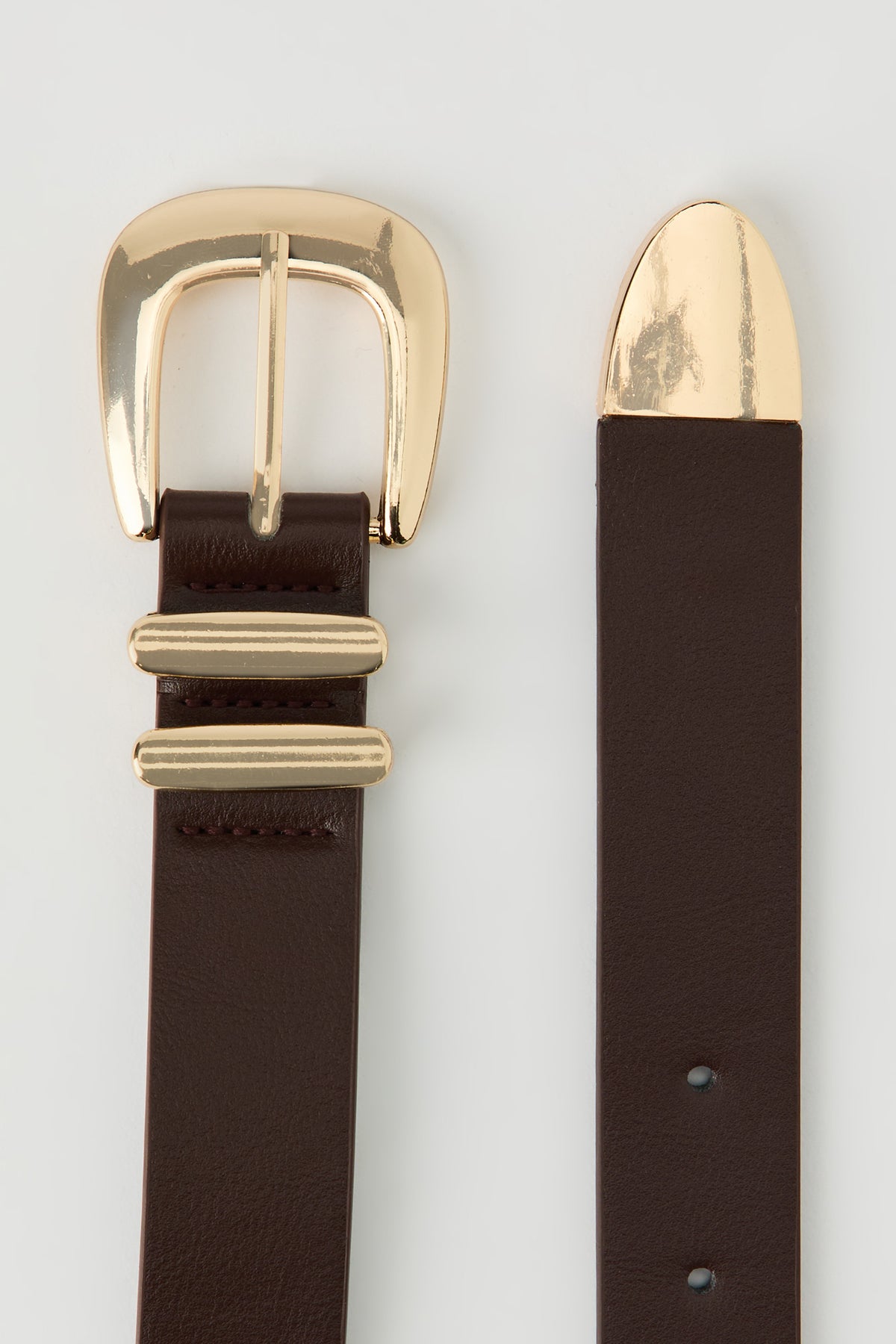 Alt View 3. Classic belt - Brown
