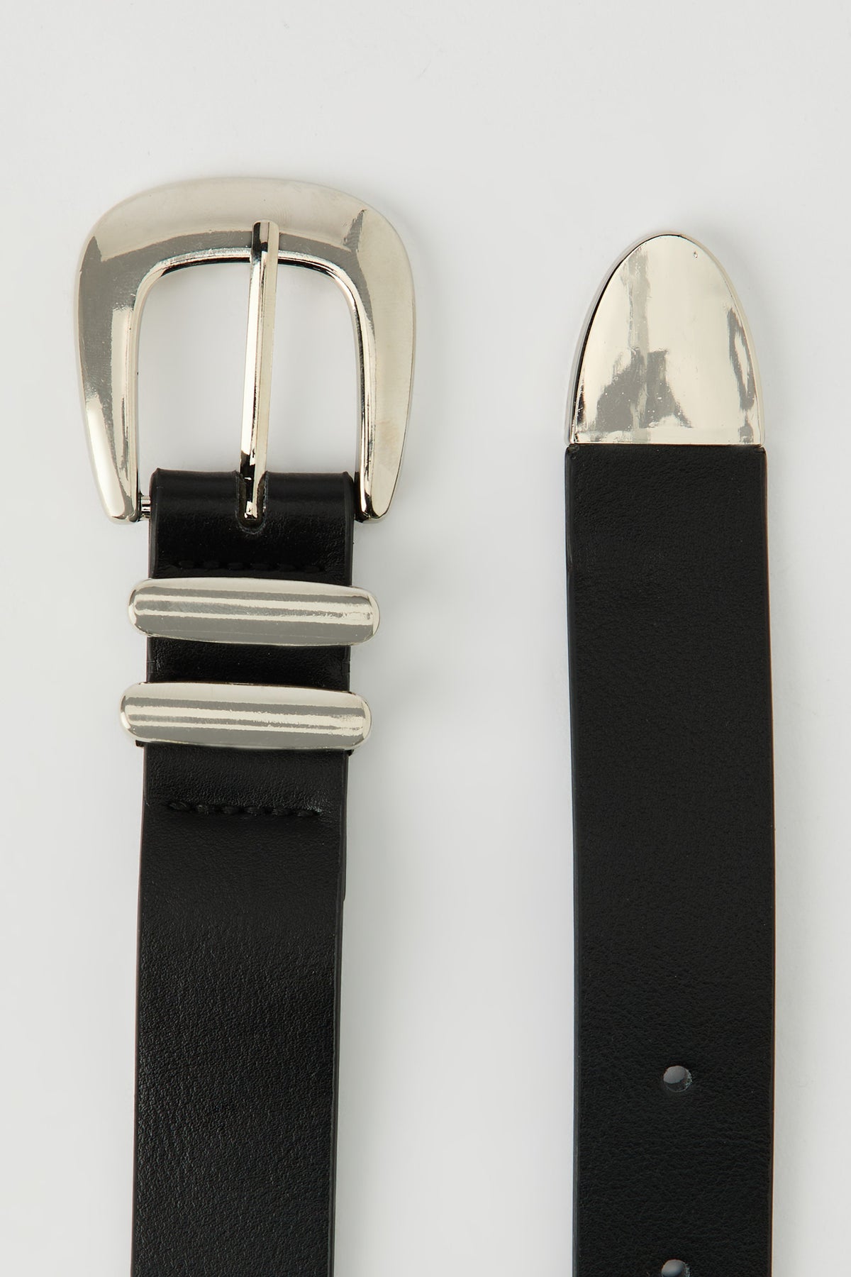 Alt View 3. Classic belt - Solid Black