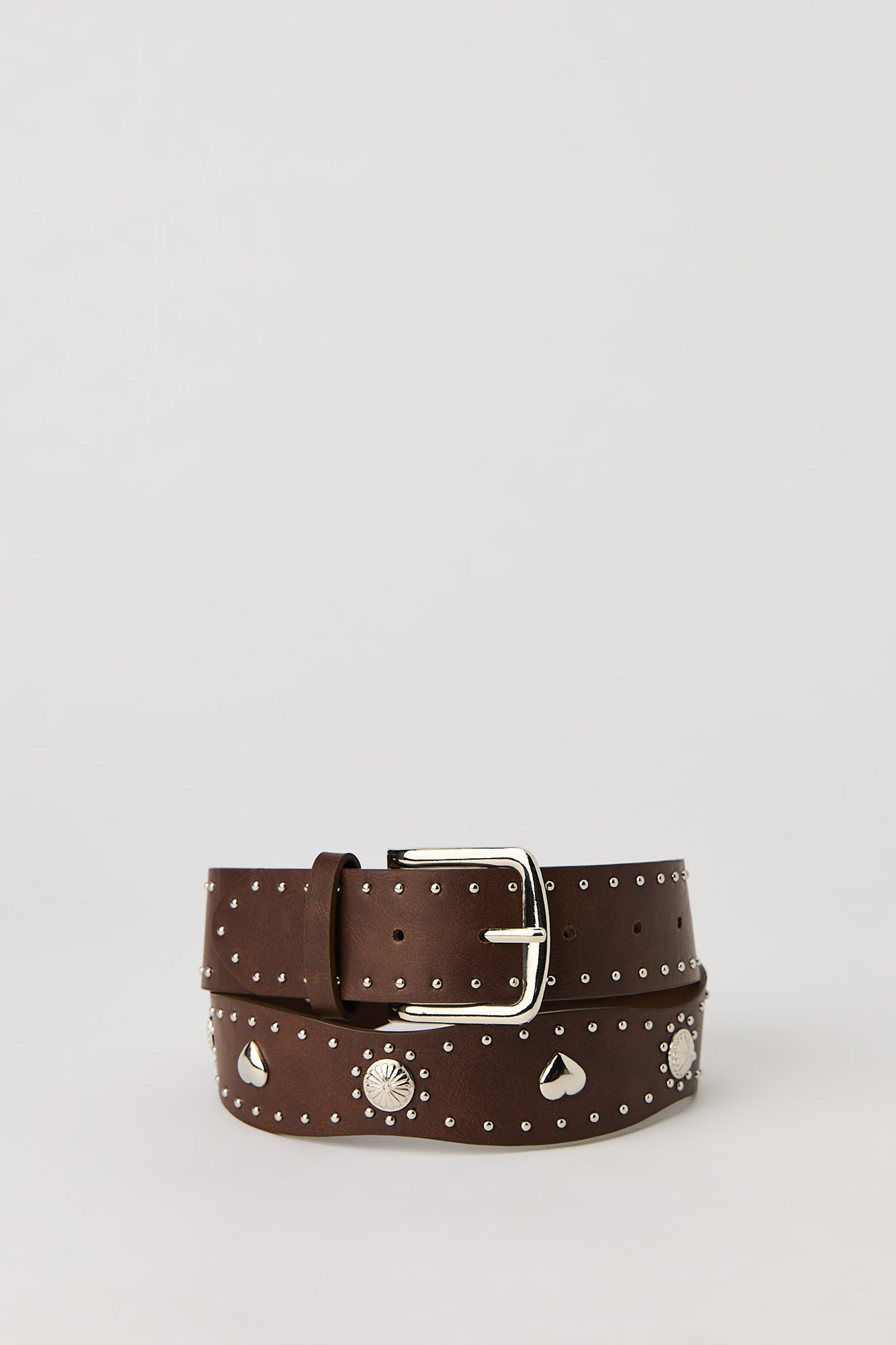 Faux Leather Studded Belt – Urban Planet