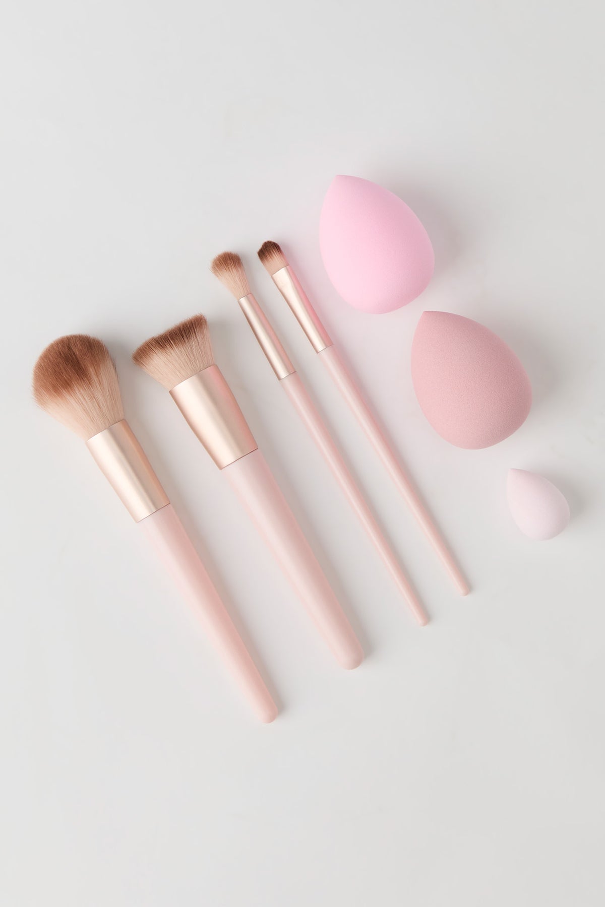 Ensemble de pinceaux à maquillage doux