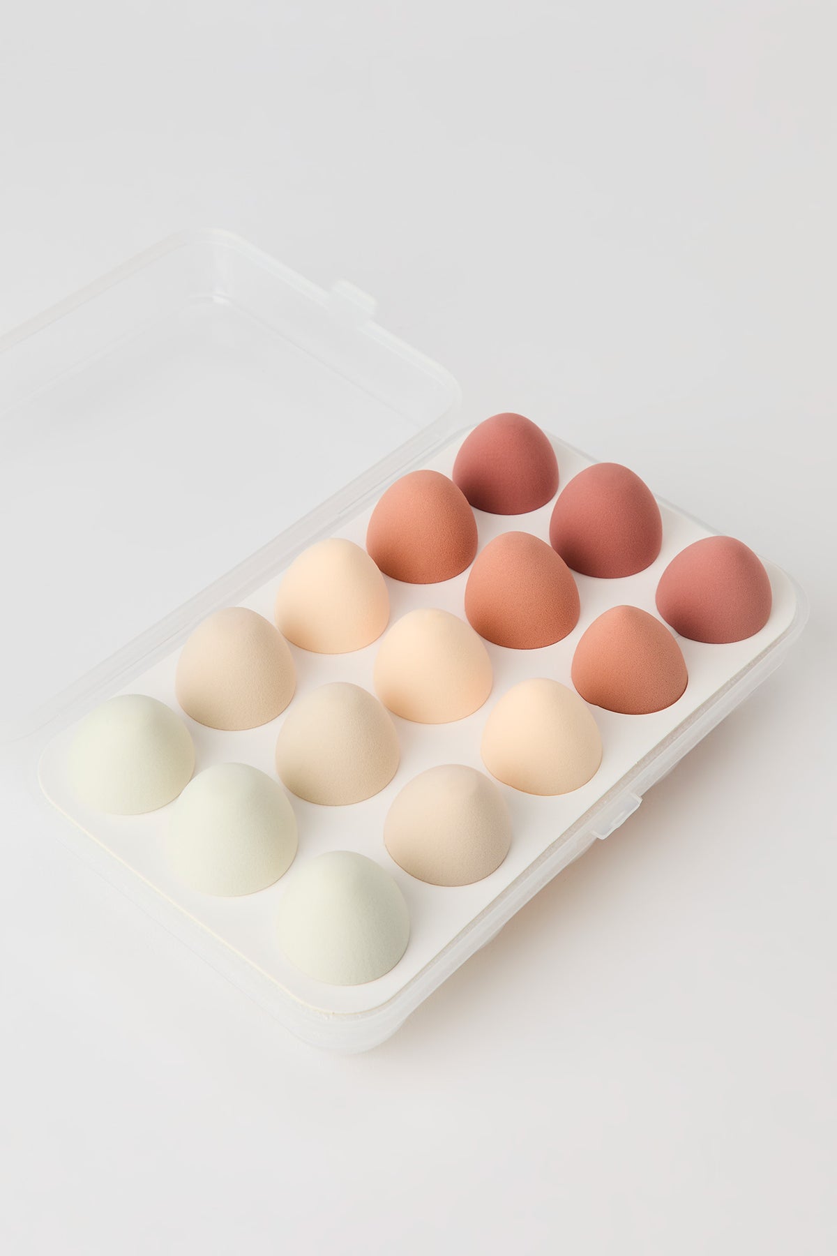 Beauty Sponge Set (16 Pcs) - Tan