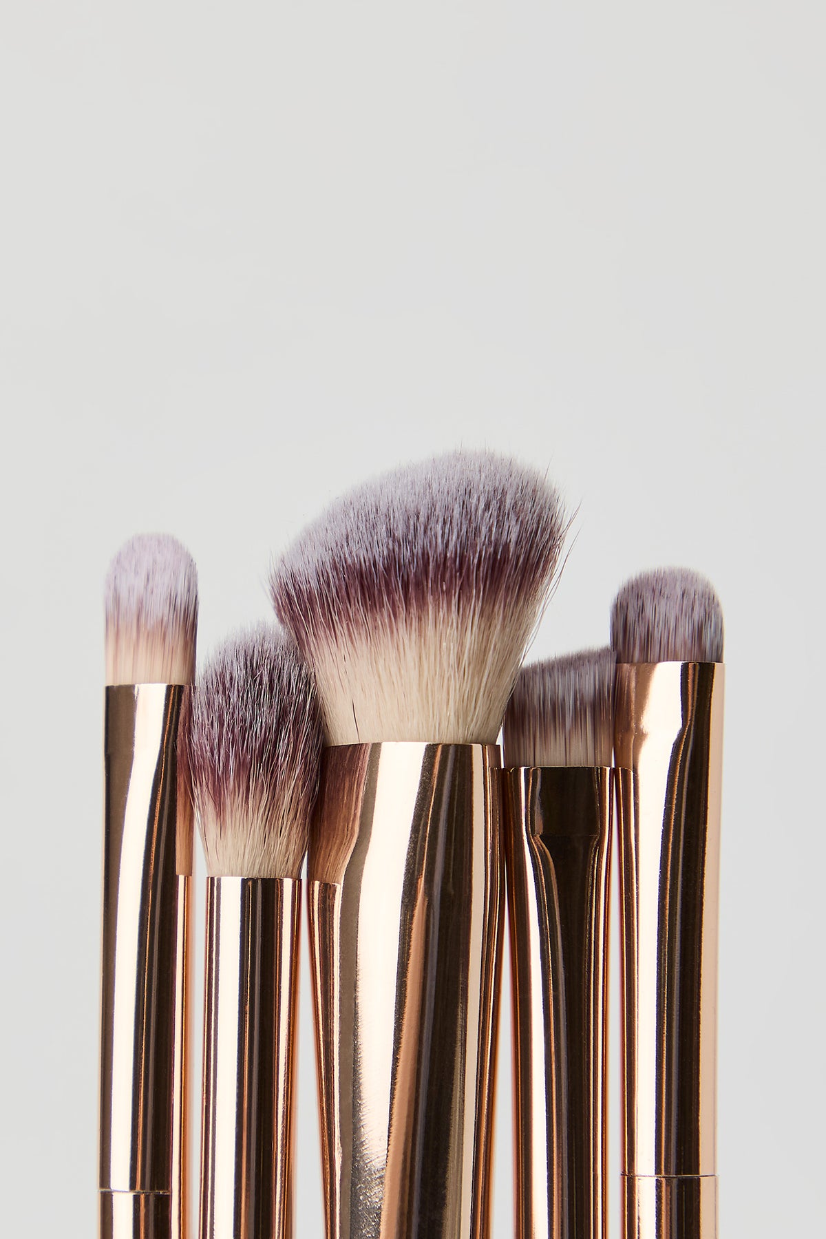 Alt View 2. Makeup Brush Set (5 Pcs) - Pink