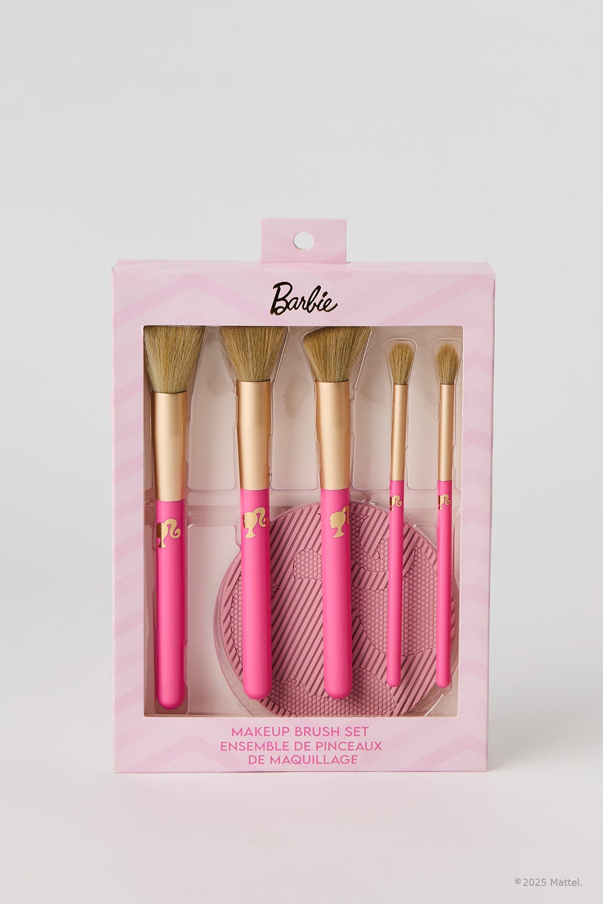 Vue alternative 2. Ensemble de pinceaux à maquillage Barbie™ (Lot de 6)