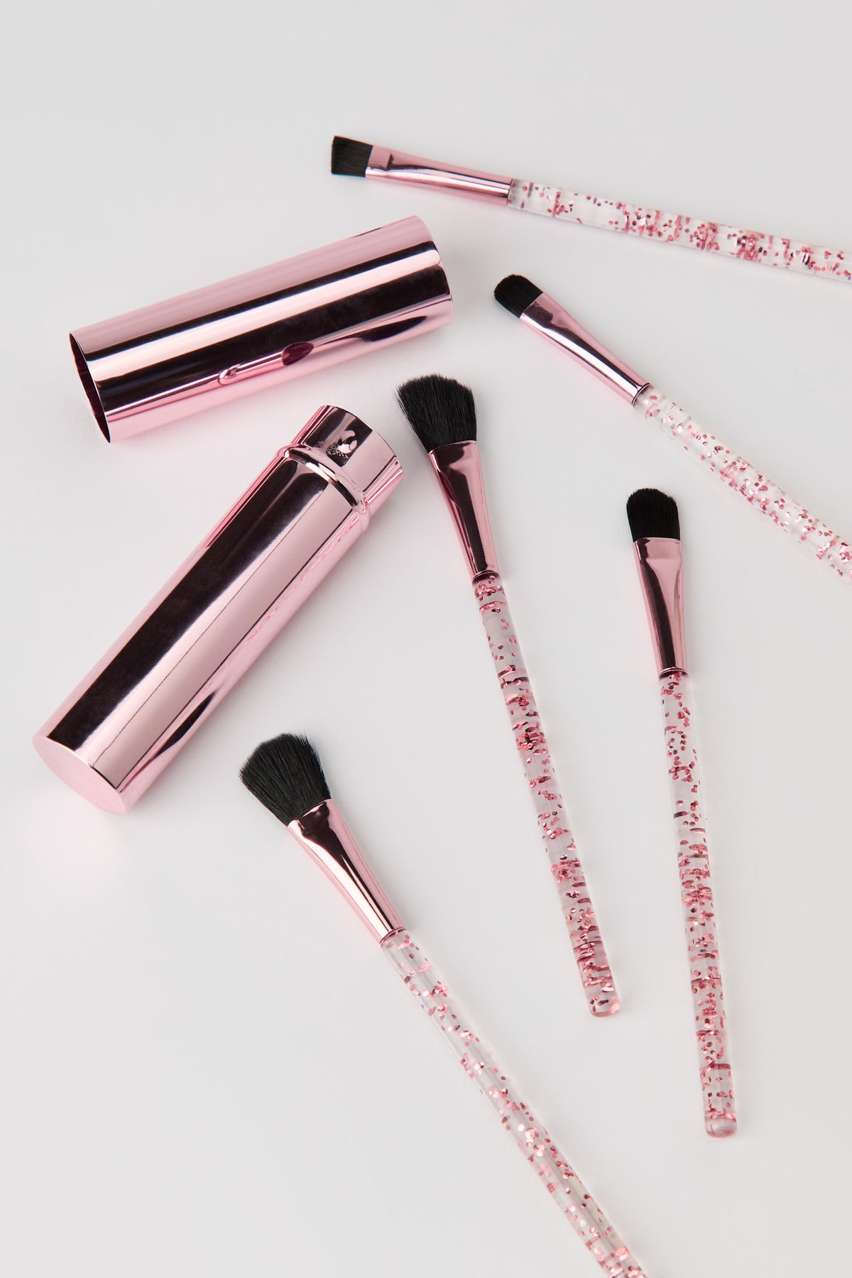 Makeup Brush Set - Pink