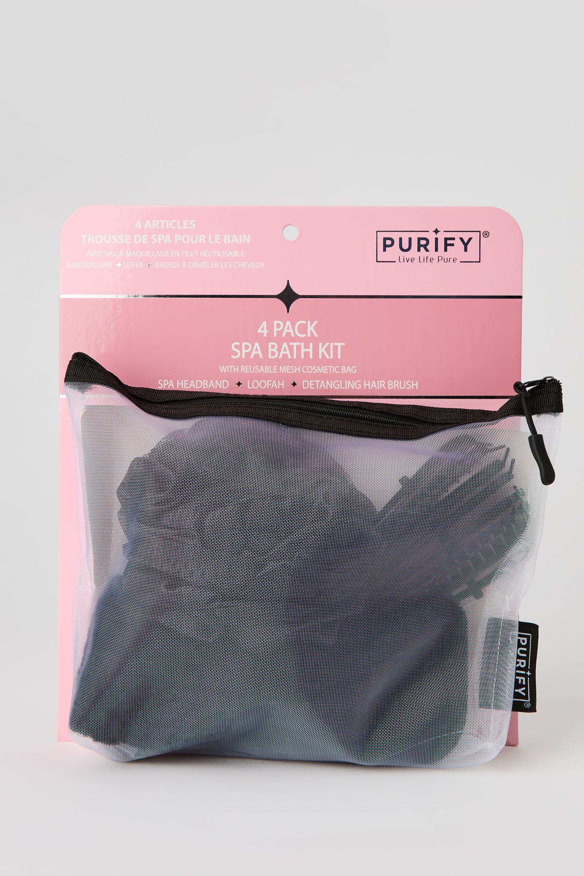 Alt View 2. Spa Bath Kit - Black