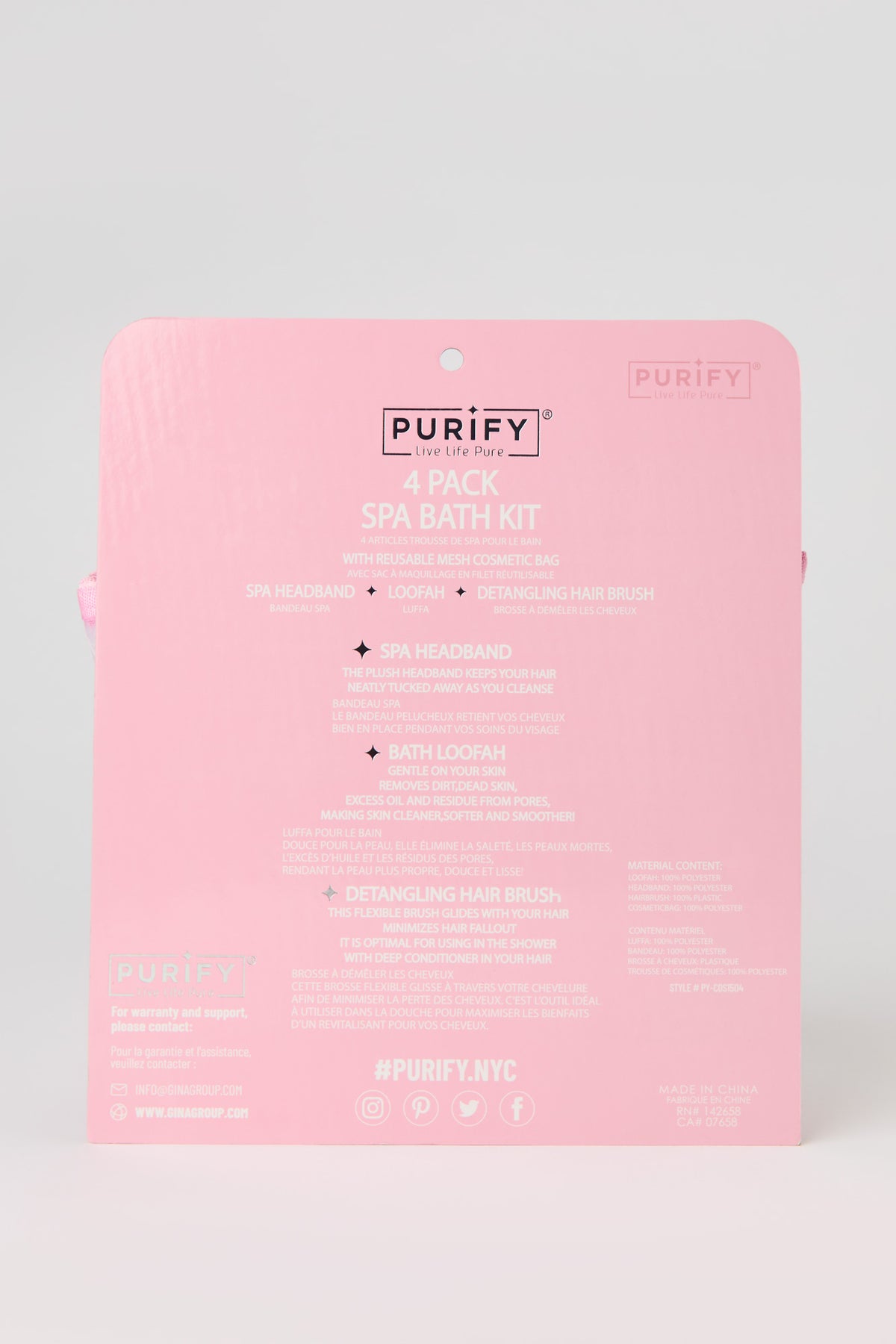 Vue alternative 3. Trousse de spa