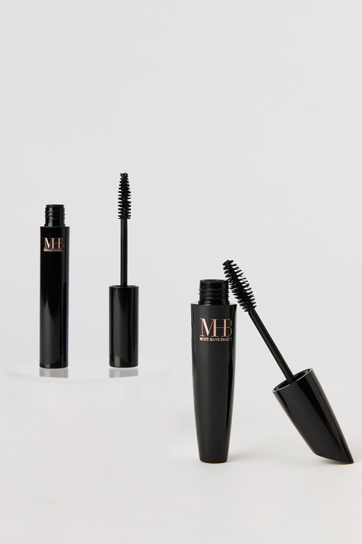 Black Lengthening & Volumizing Mascara Set (2 Pcs) - Black