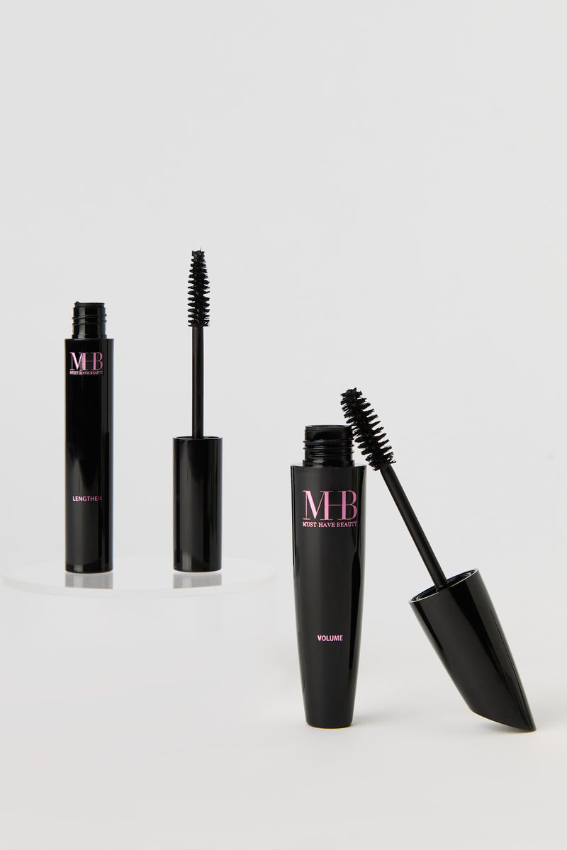 Ensemble de mascara allongeant et volumisant noir (Lot de 2)